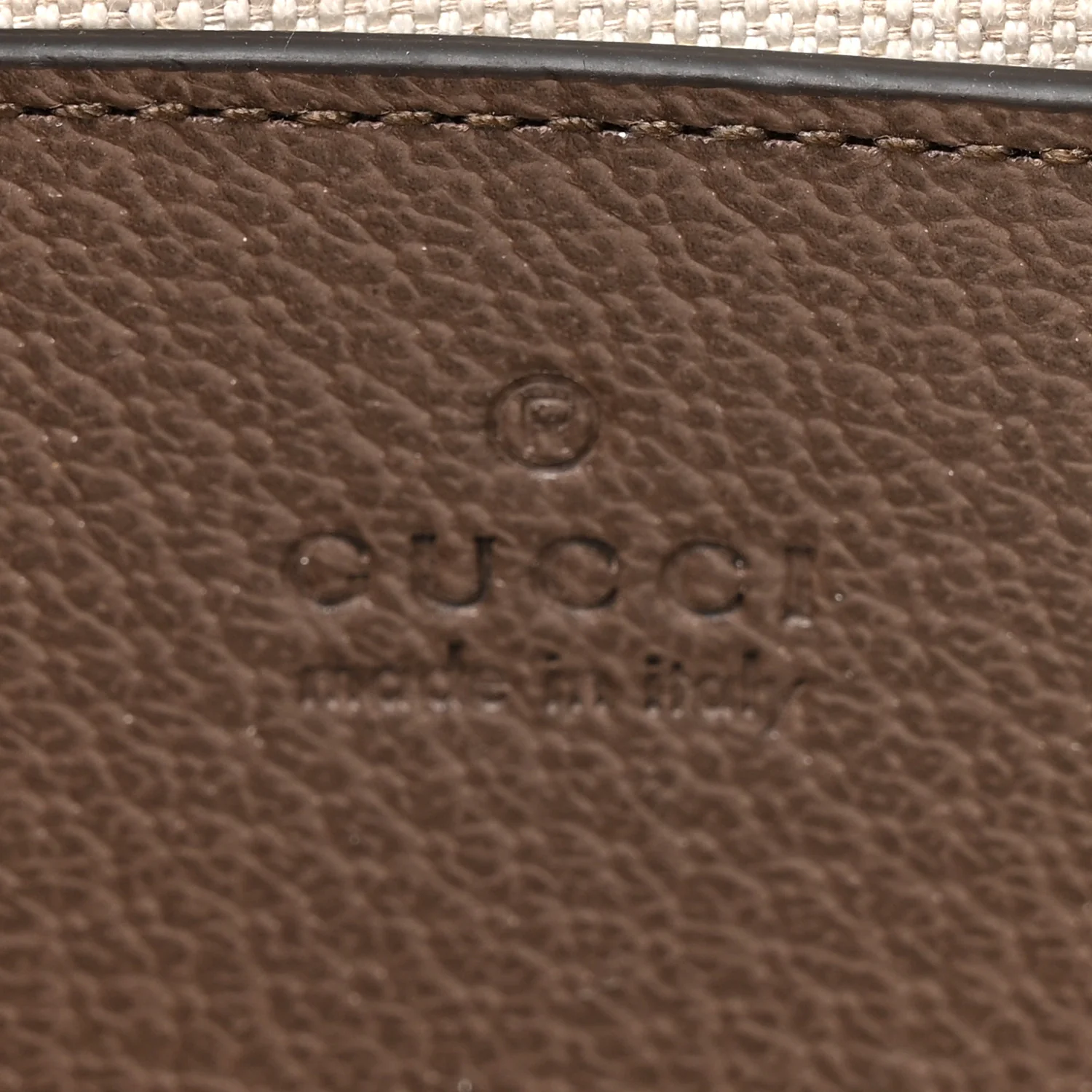 GG Supreme Monogram Textured Dollar Calfskin Mini Ophidia Shoulder Bag Beige Ebony New Acero - Image 6