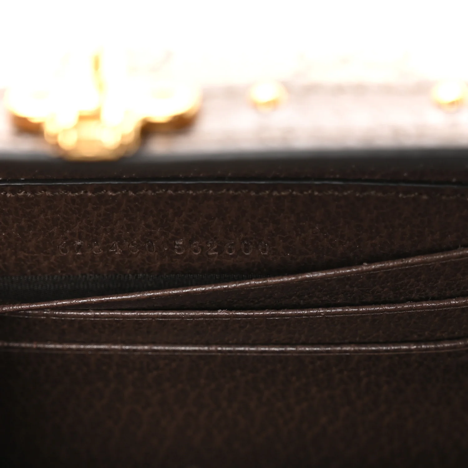 GG Supreme Monogram Textured Dollar Calfskin Mini Trunk Shoulder Bag Beige Ebony New Acero - Image 7