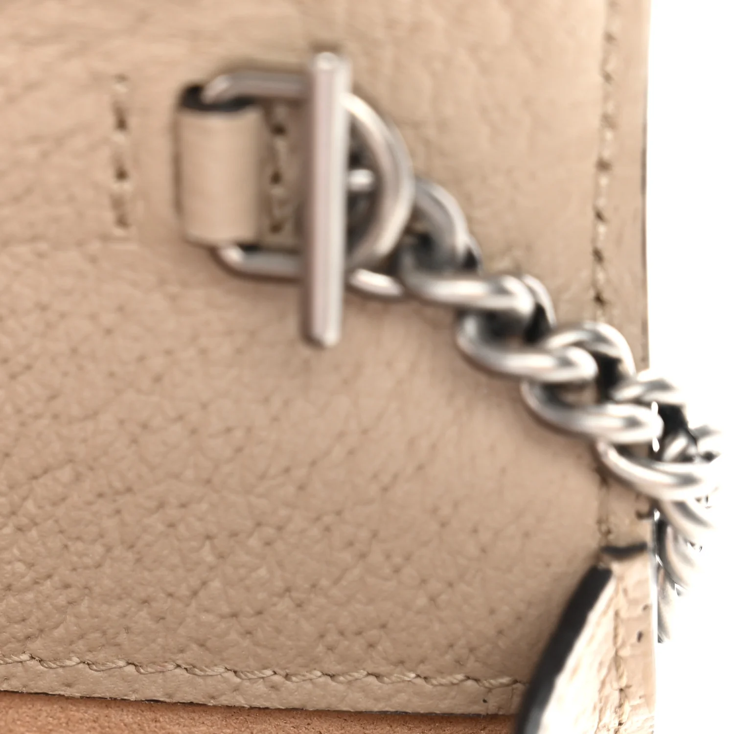 GG Supreme Monogram Textured Dollar Calfskin Super Mini Dionysus Shoulder Bag Beige Mystic White Oatmeal - Image 10