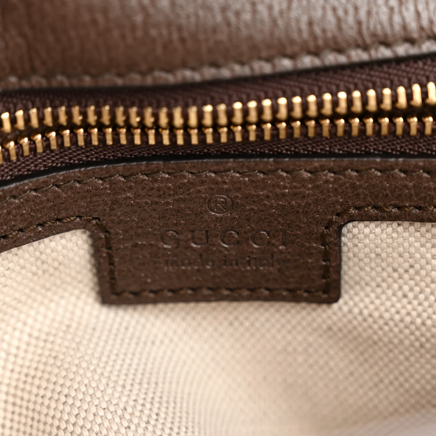 GG Supreme Monogram Textured Dollar Calfskin Web Medium Blondie Shoulder Flap Bag Beige Ebony New Acero - Image 6