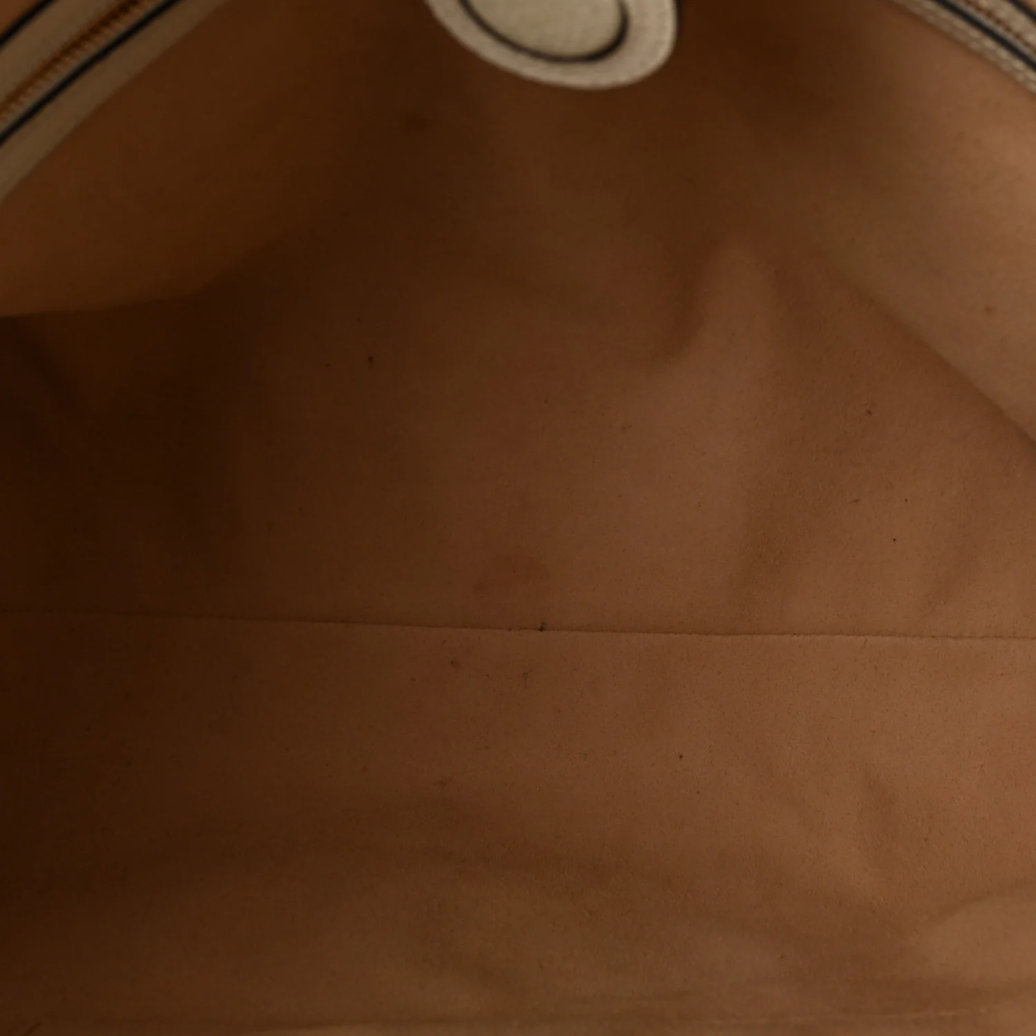 GG Supreme Monogram Textured Dollar Calfskin Web Medium Ophidia Shopping Tote Beige Ebony Mystic White - Image 5