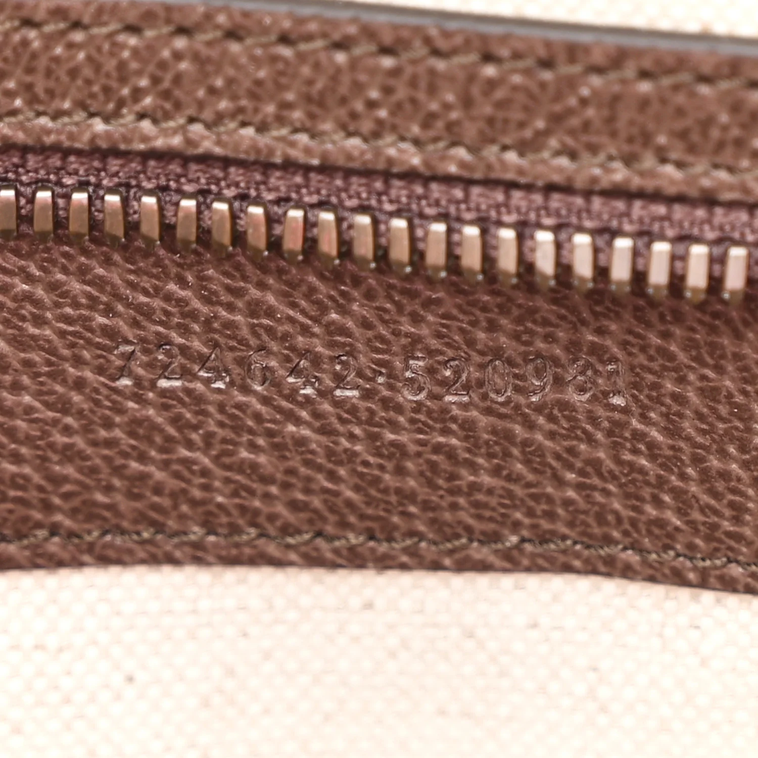 GG Supreme Monogram Textured Dollar Calfskin Web Medium Savoy Duffle Bag Beige Ebony Fluorescent Fuchsia - Image 6