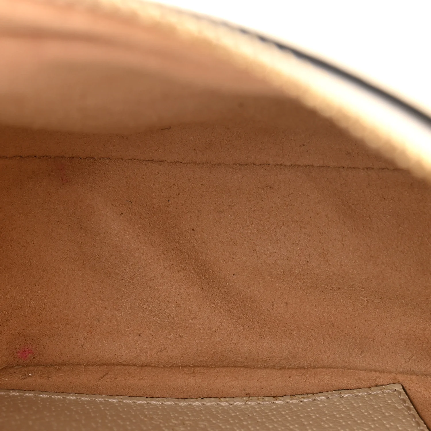 GG Supreme Monogram Textured Dollar Calfskin Web Mini Ophidia Half Moon Hobo Beige Ebony Mystic White - Image 5
