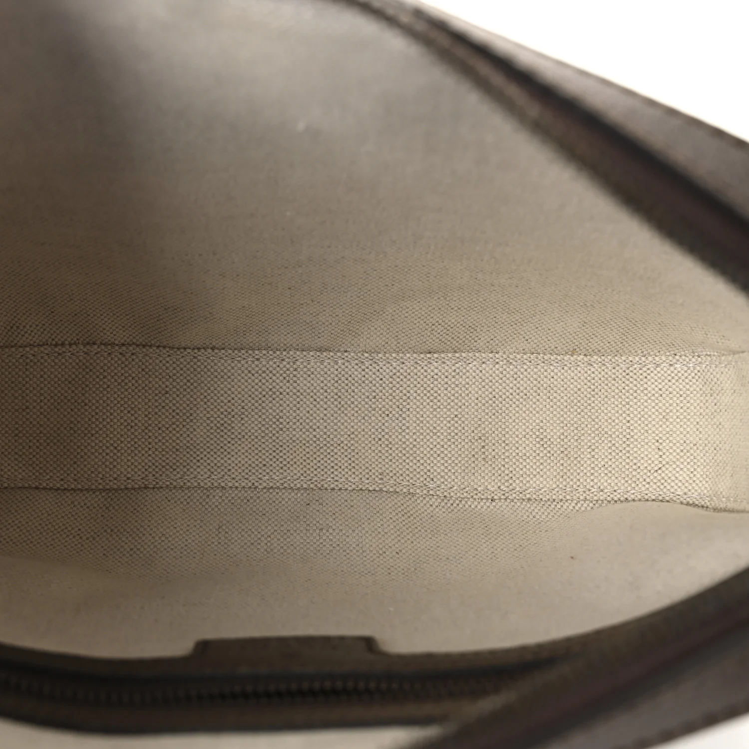 GG Supreme Monogram Textured Dollar Calfskin Web Ophidia Wristlet Shoulder Bag Beige Ebony New Acero - Image 5