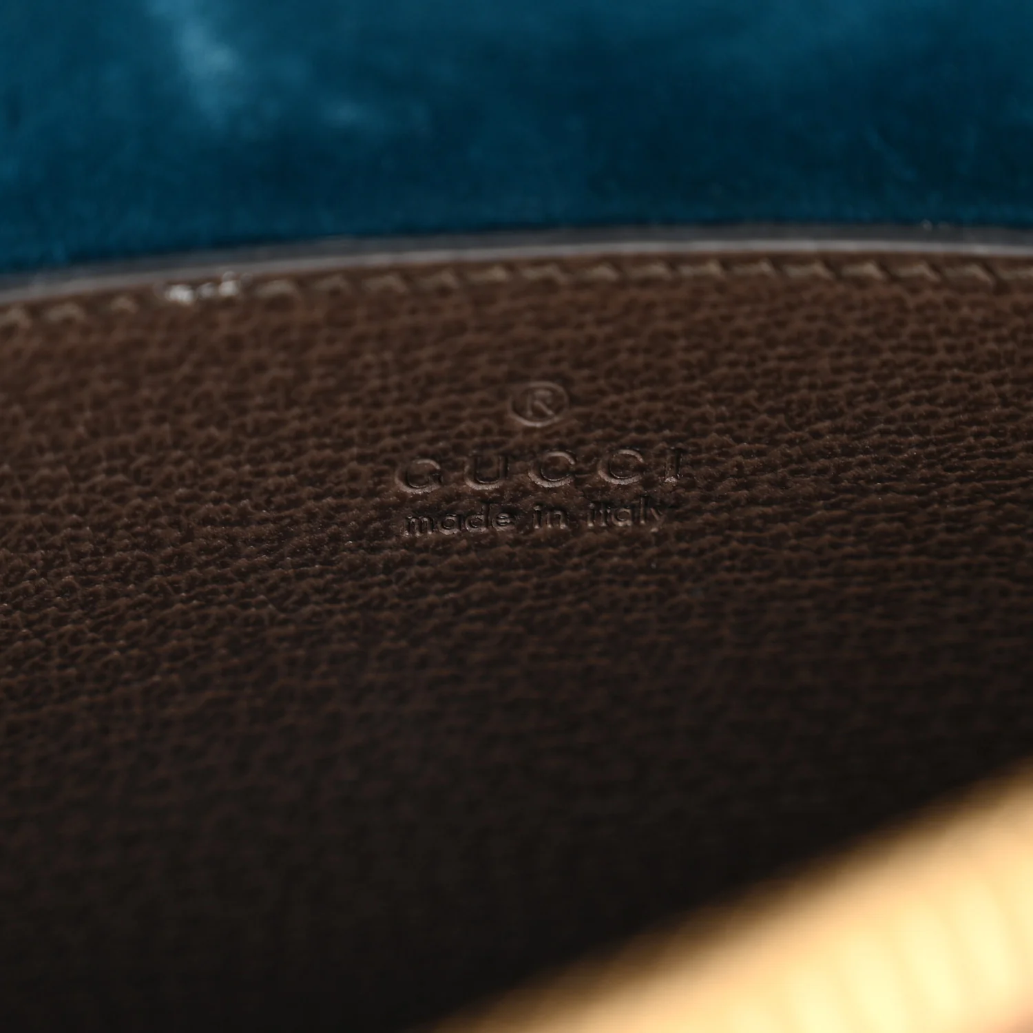 GG Supreme Monogram Textured Dollar Calfskin Web Small Ophidia Dome Shoulder Bag Beige Ebony New Acero - Image 6