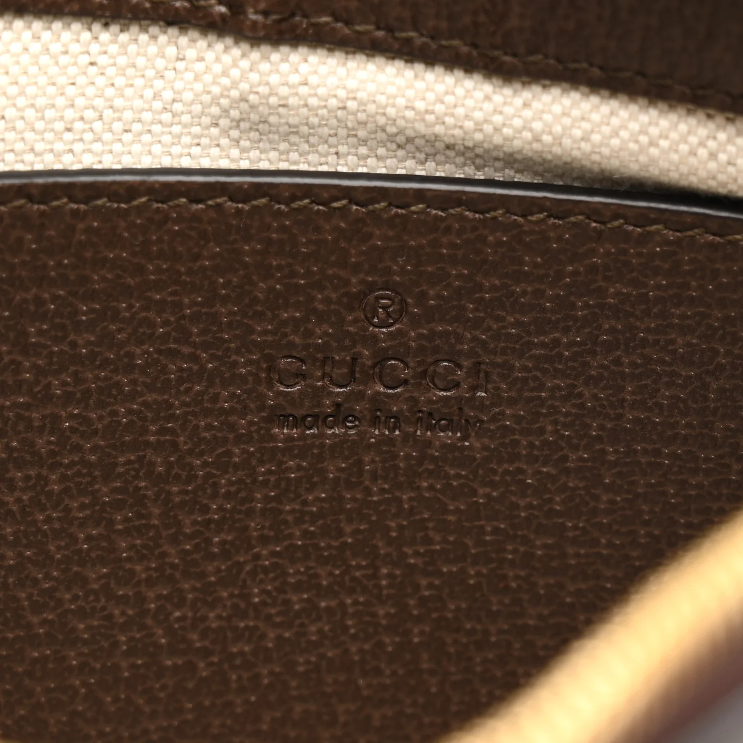 GG Supreme Monogram Textured Dollar Calfskin Web Small Ophidia GG Handbag Beige Ebony New Acero - Image 6