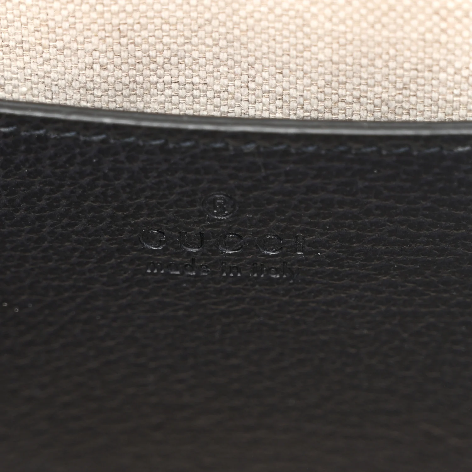 GG Supreme Monogram Textured Dollar Calfskin Web Small Ophidia Tote Bag Beige Blue - Image 6