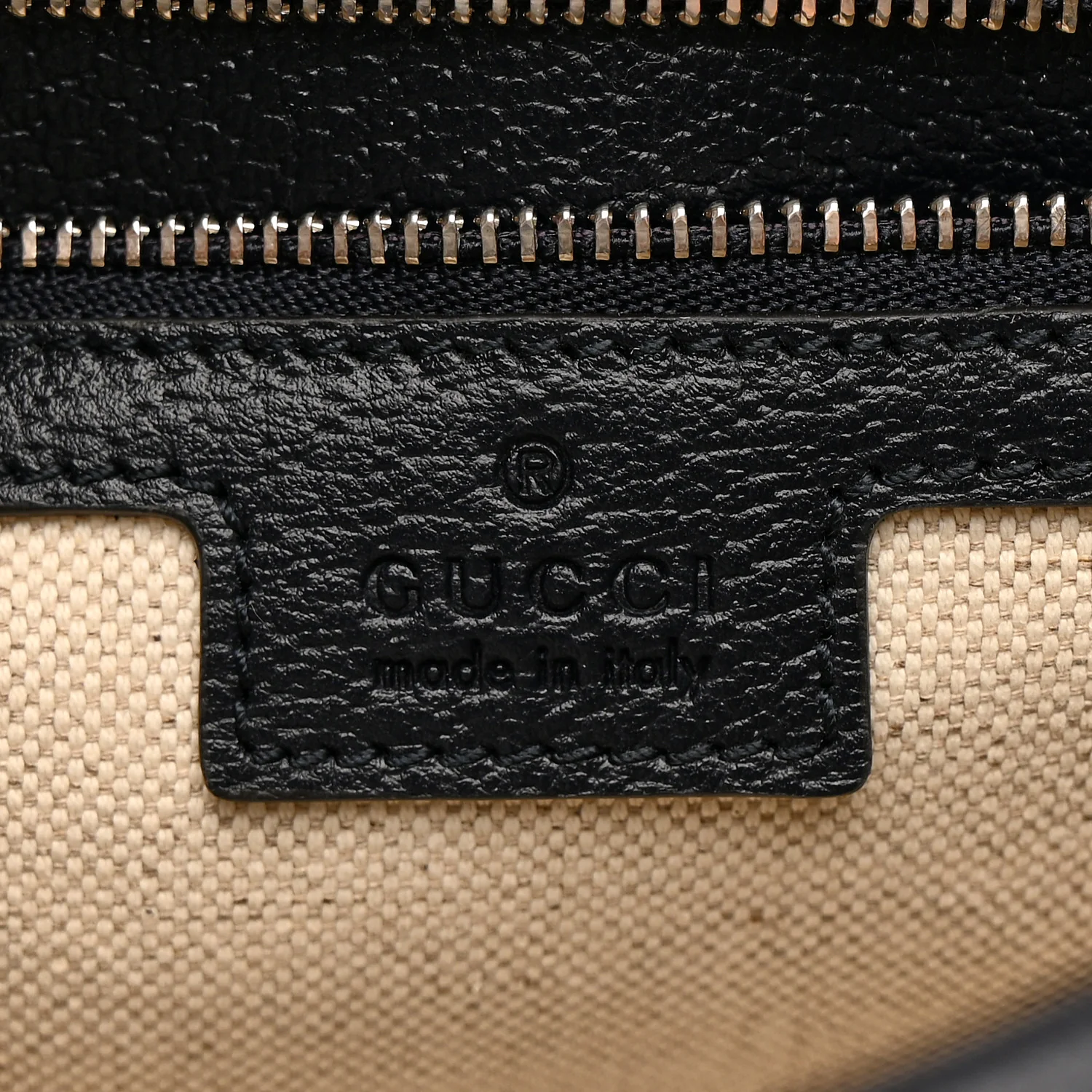 GG Supreme Monogram Textured Dollar Calfskin Web Studded Mini Ophidia Flap Shoulder Bag Beige Blue - Image 6