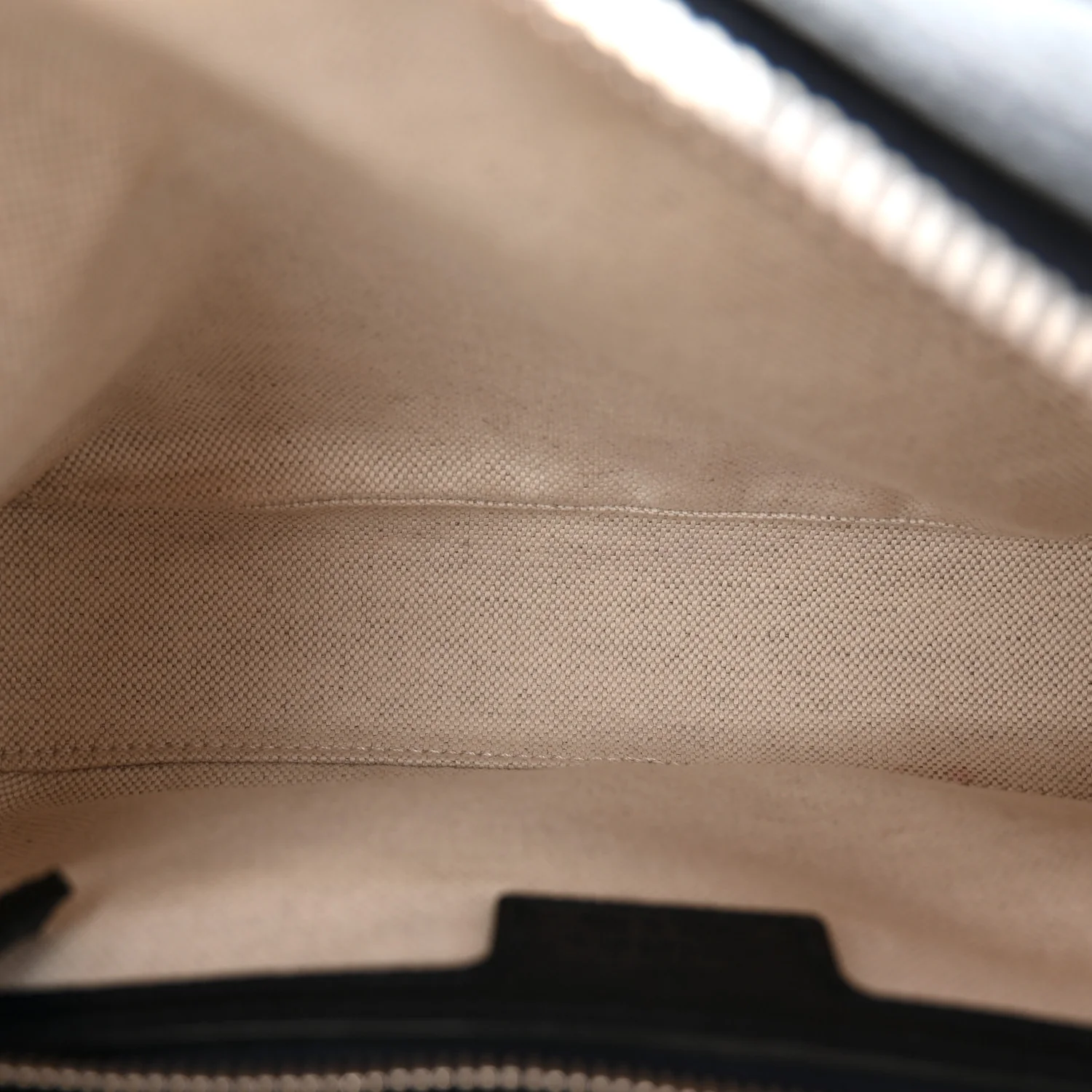 GG Supreme Monogram Textured Dollar Calfskin Web Studded Mini Ophidia Flap Shoulder Bag Beige Blue - Image 5
