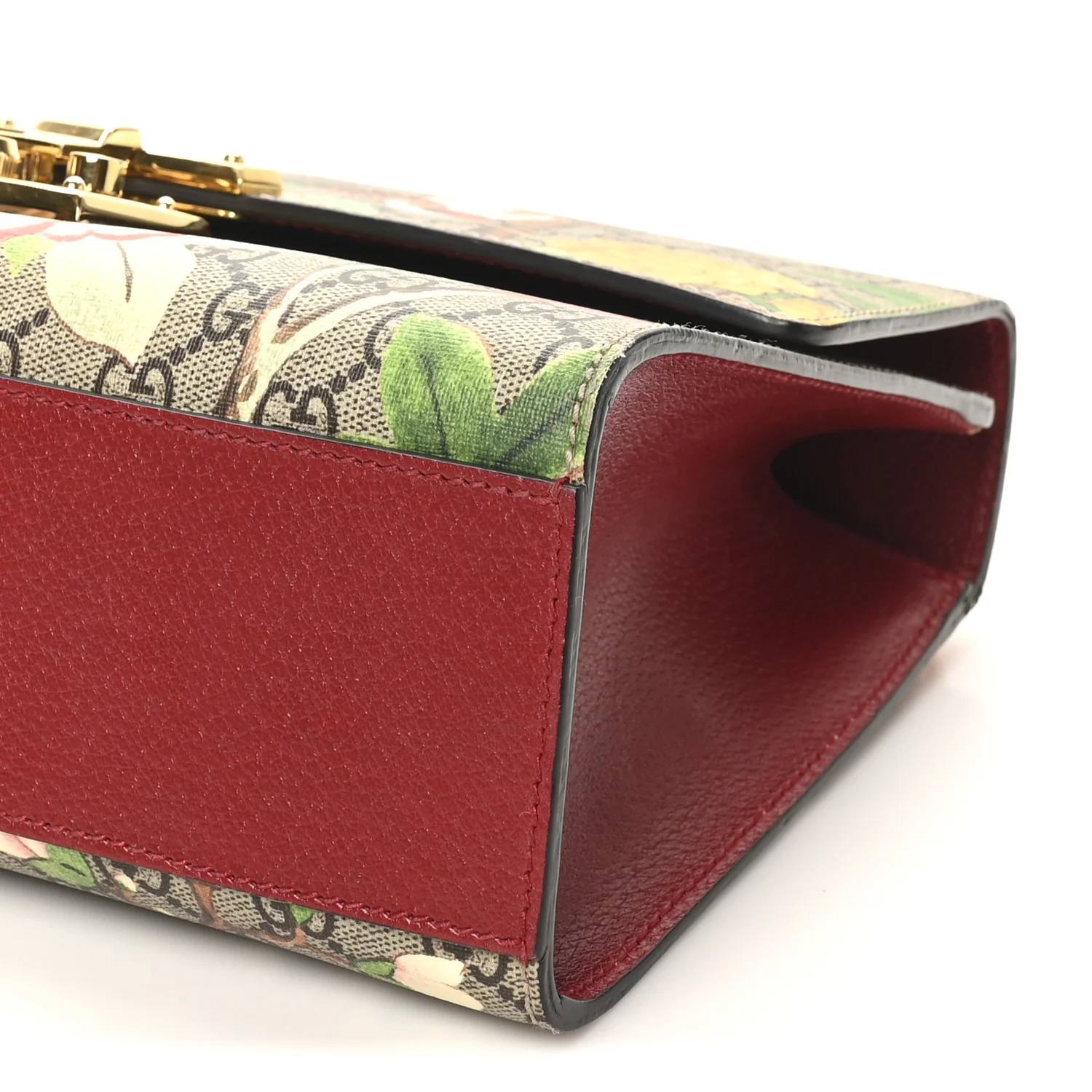 GG Supreme Monogram Tian Medium Padlock Shoulder Bag Beige Multicolor New Acero - Image 10