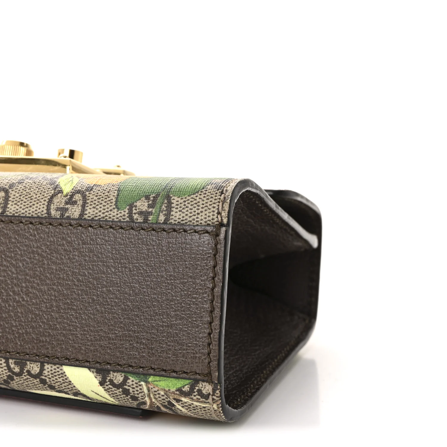GG Supreme Monogram Tian Small Padlock Shoulder Bag Beige Multicolor New Acero - Image 10