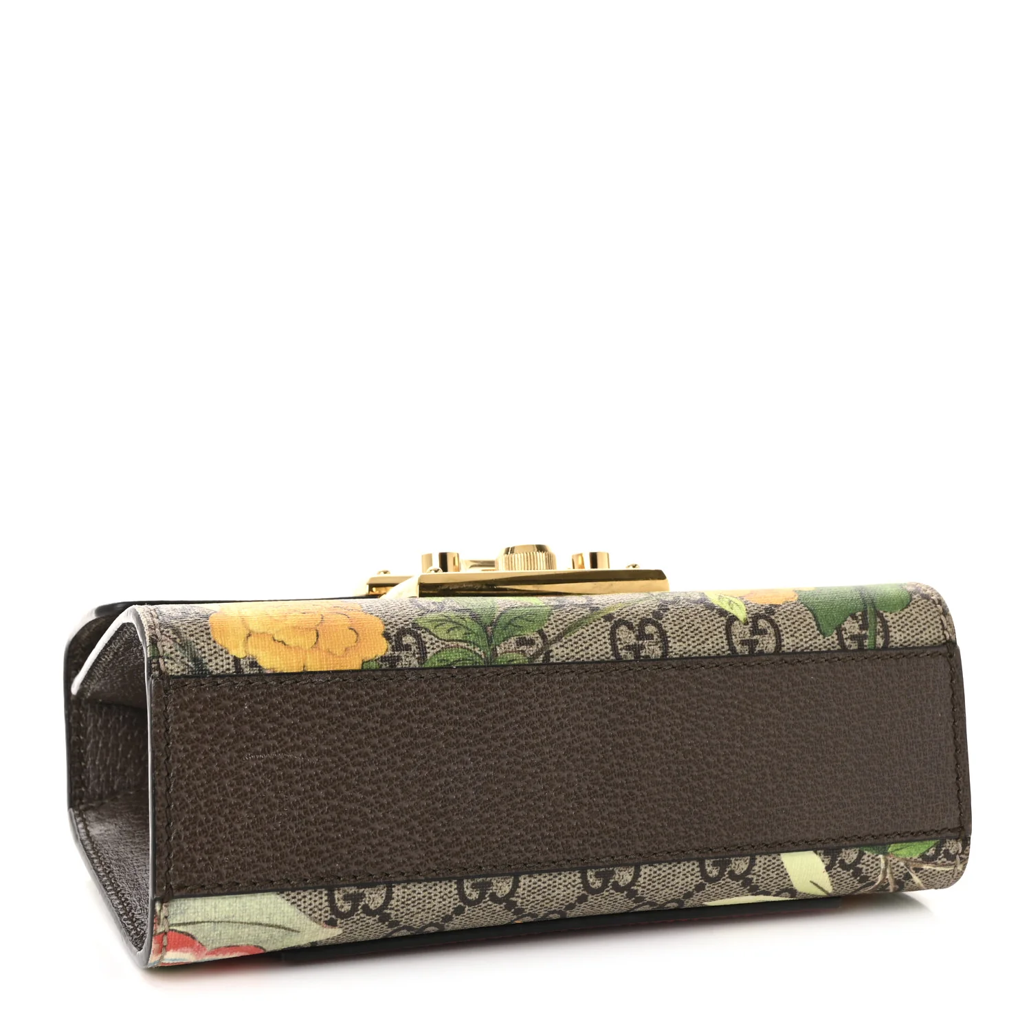 GG Supreme Monogram Tian Small Padlock Shoulder Bag Beige Multicolor New Acero - Image 4