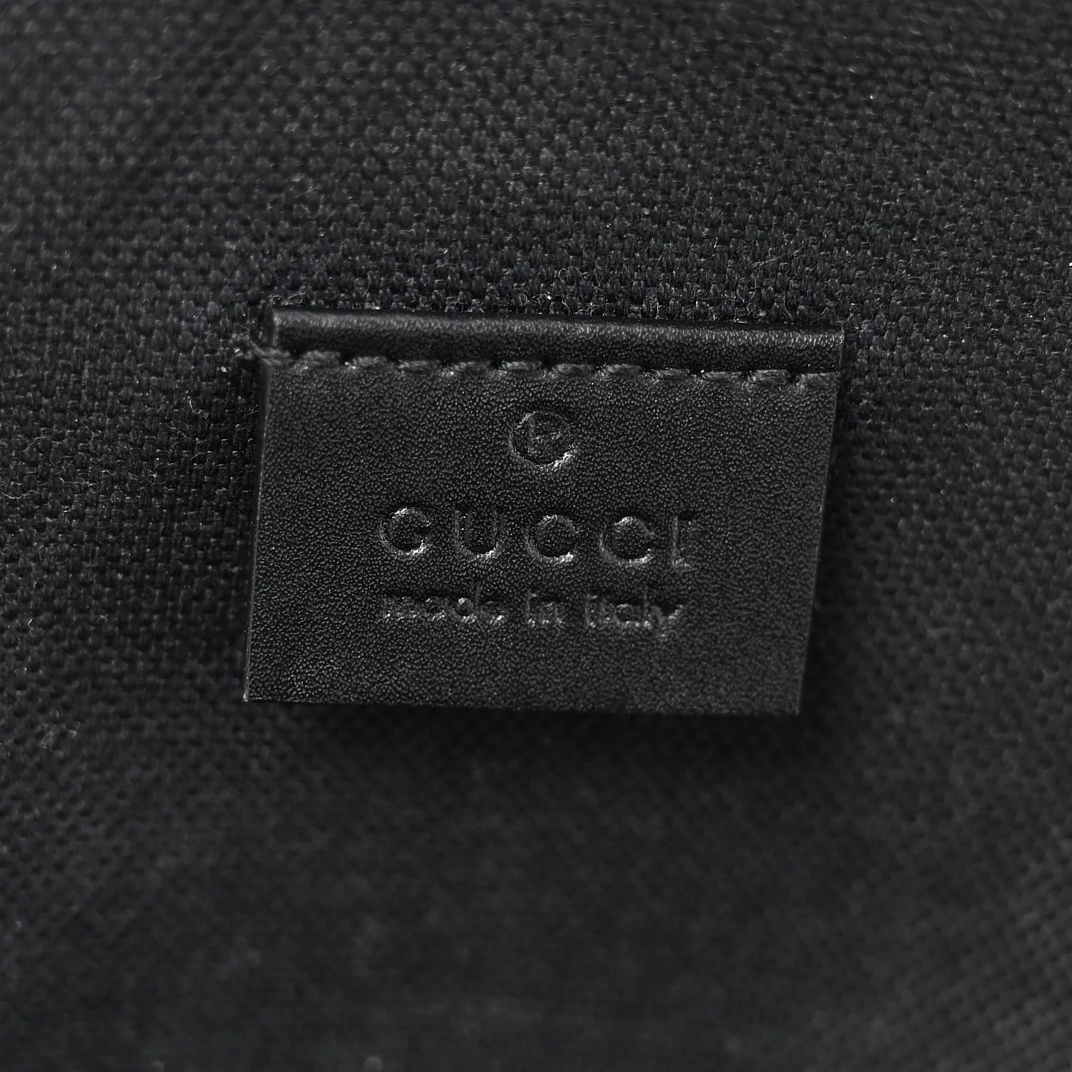 GG Supreme Monogram Web Belt Bag Black Grey - Image 6