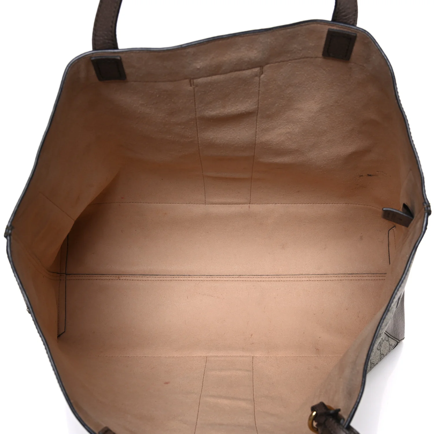GG Supreme Monogram Web Large Ophidia Tote Brown - Image 6