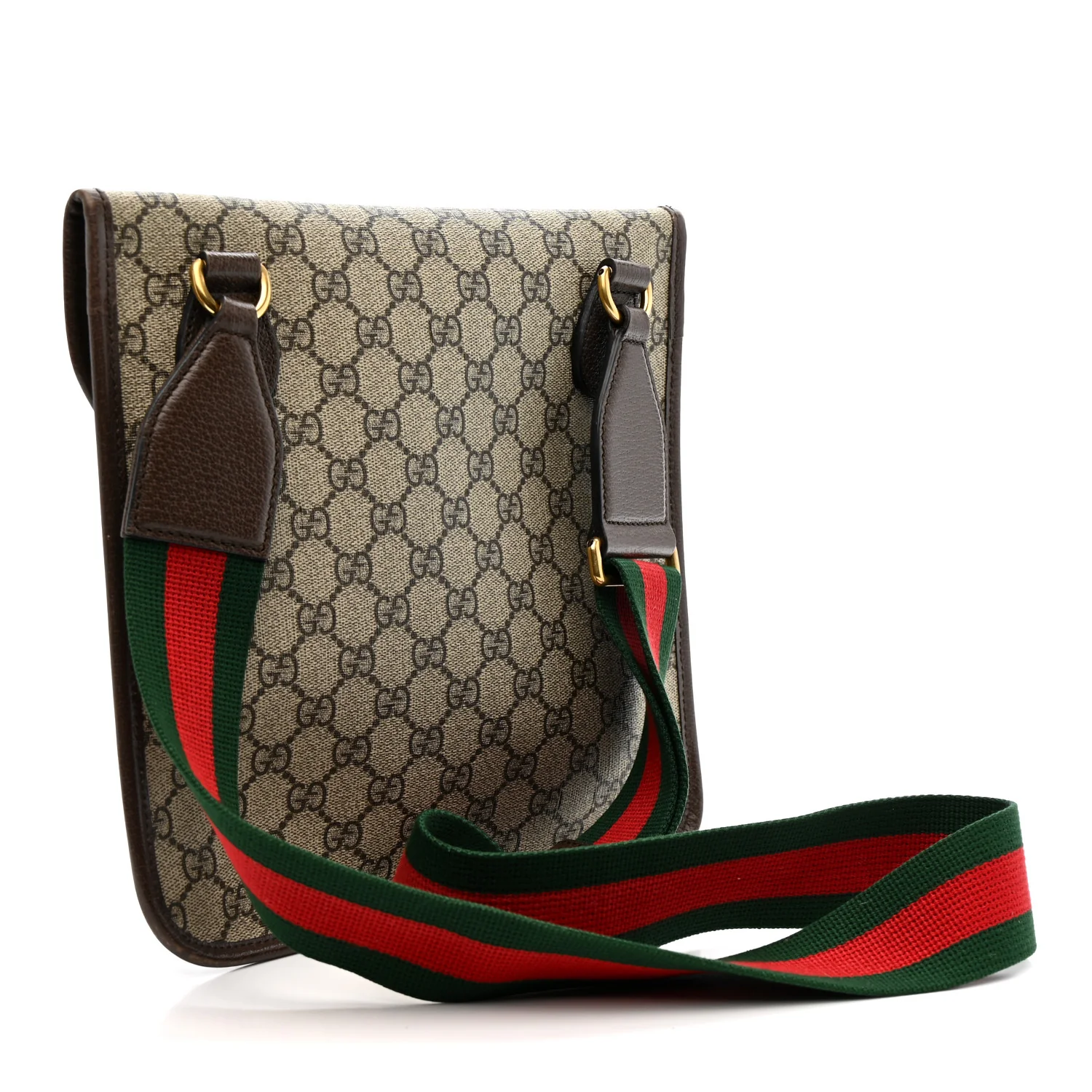 GG Supreme Monogram Web Medium Neo Vintage Flap Messenger Bag Beige New Acero - Image 3