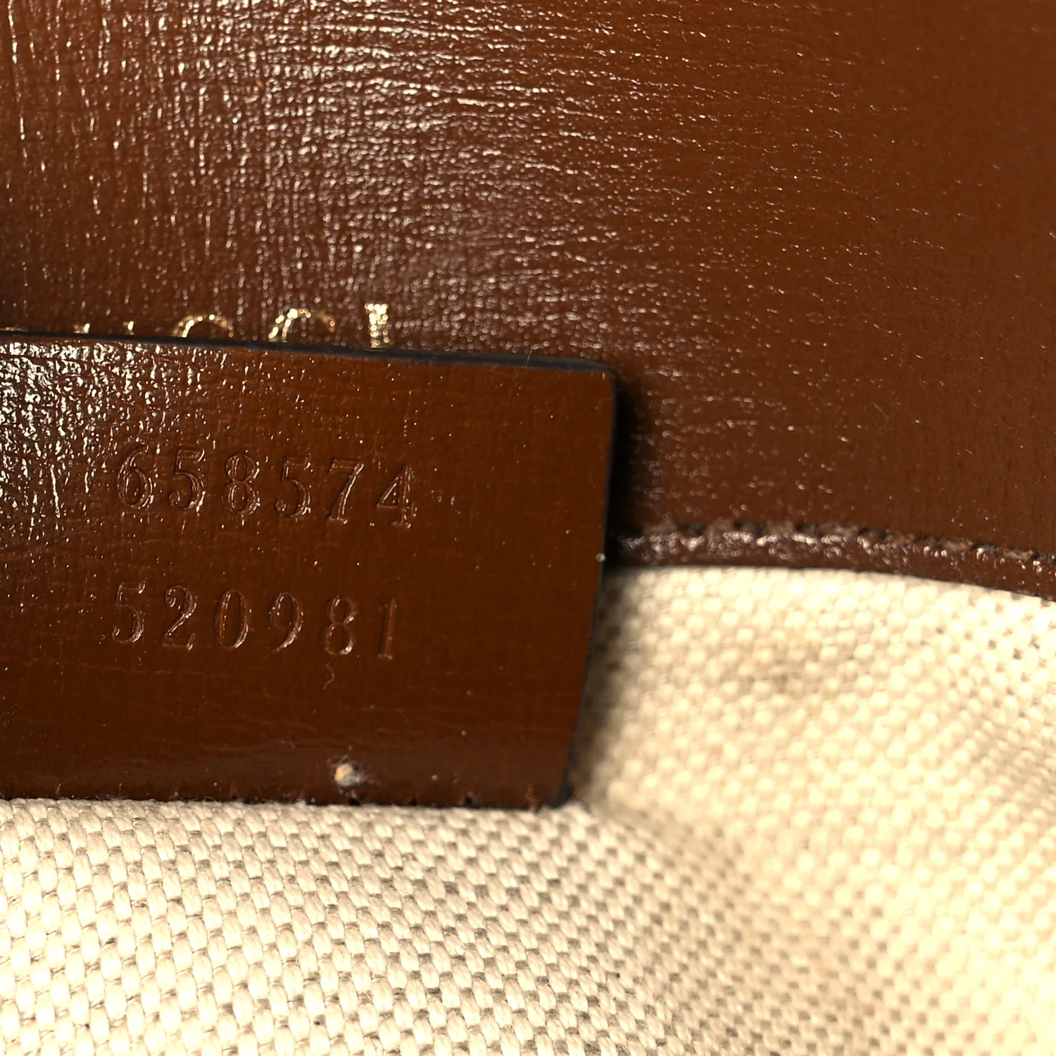 GG Supreme Monogram Web Mini Horsebit 1955 Shoulder Bag Beige Brown Sugar - Image 8