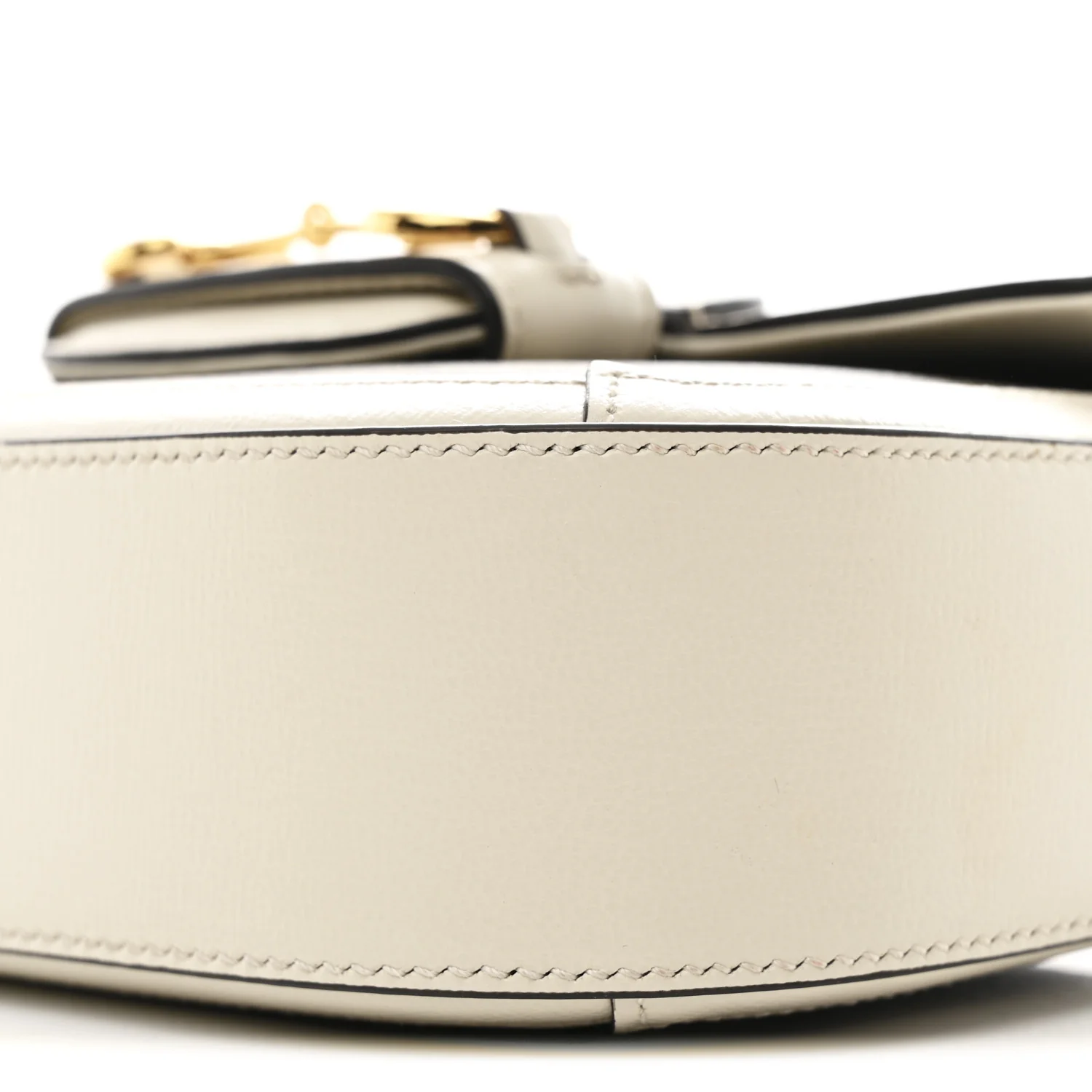 GG Supreme Monogram Web Mini Horsebit 1955 Shoulder Bag Beige Mystic White - Image 10