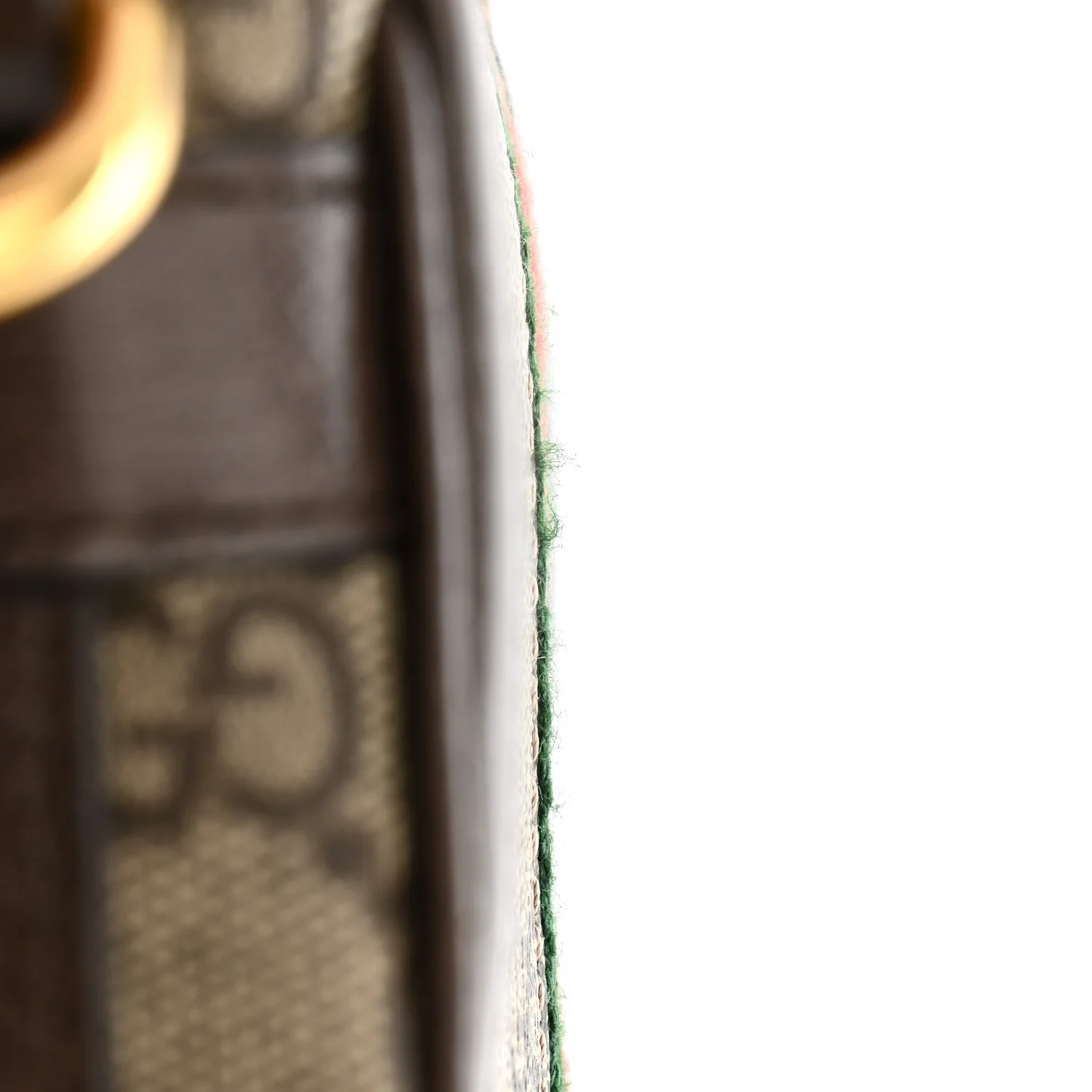 GG Supreme Monogram Web Mini Ophidia Flap Shoulder Bag Brown - Image 12
