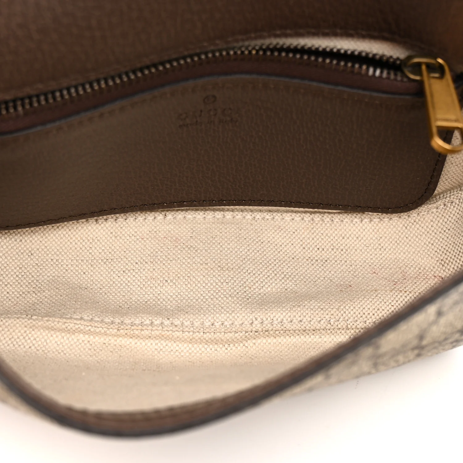 GG Supreme Monogram Web Mini Ophidia Flap Shoulder Bag Brown - Image 5
