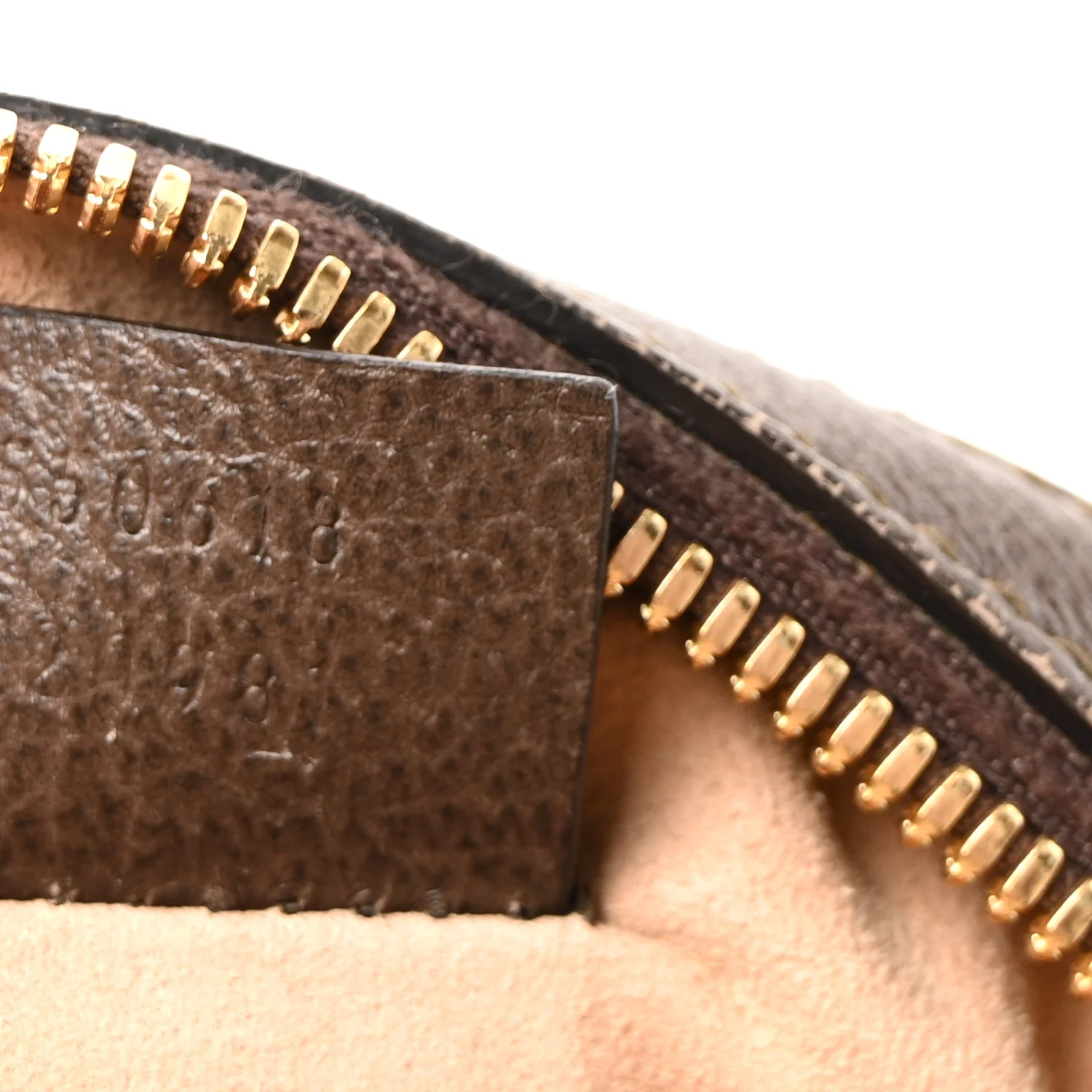GG Supreme Monogram Web Mini Ophidia Round Shoulder Bag Brown - Image 7