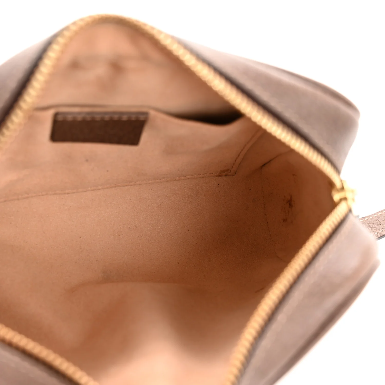 GG Supreme Monogram Web Mini Ophidia Shoulder Bag Brown - Image 4