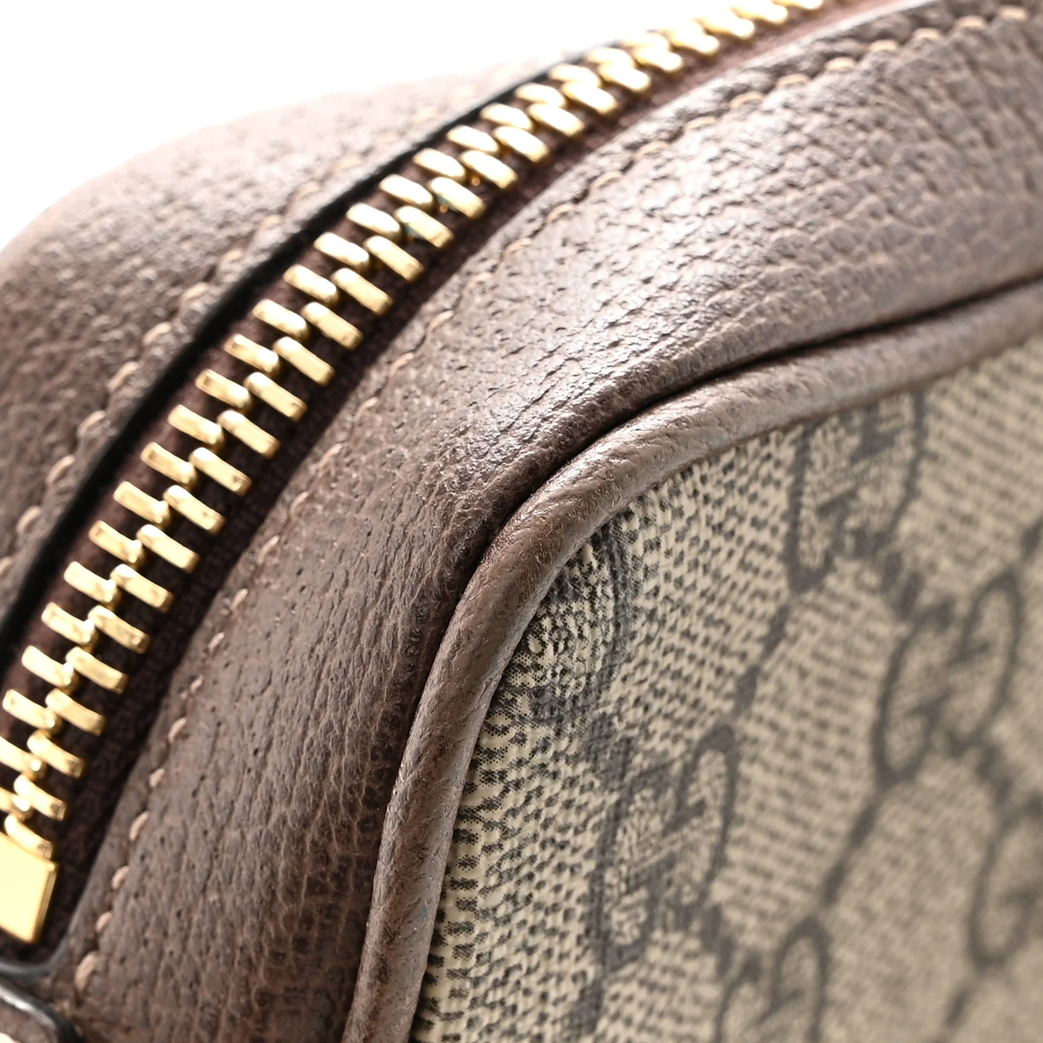GG Supreme Monogram Web Mini Ophidia Shoulder Bag Brown - Image 14