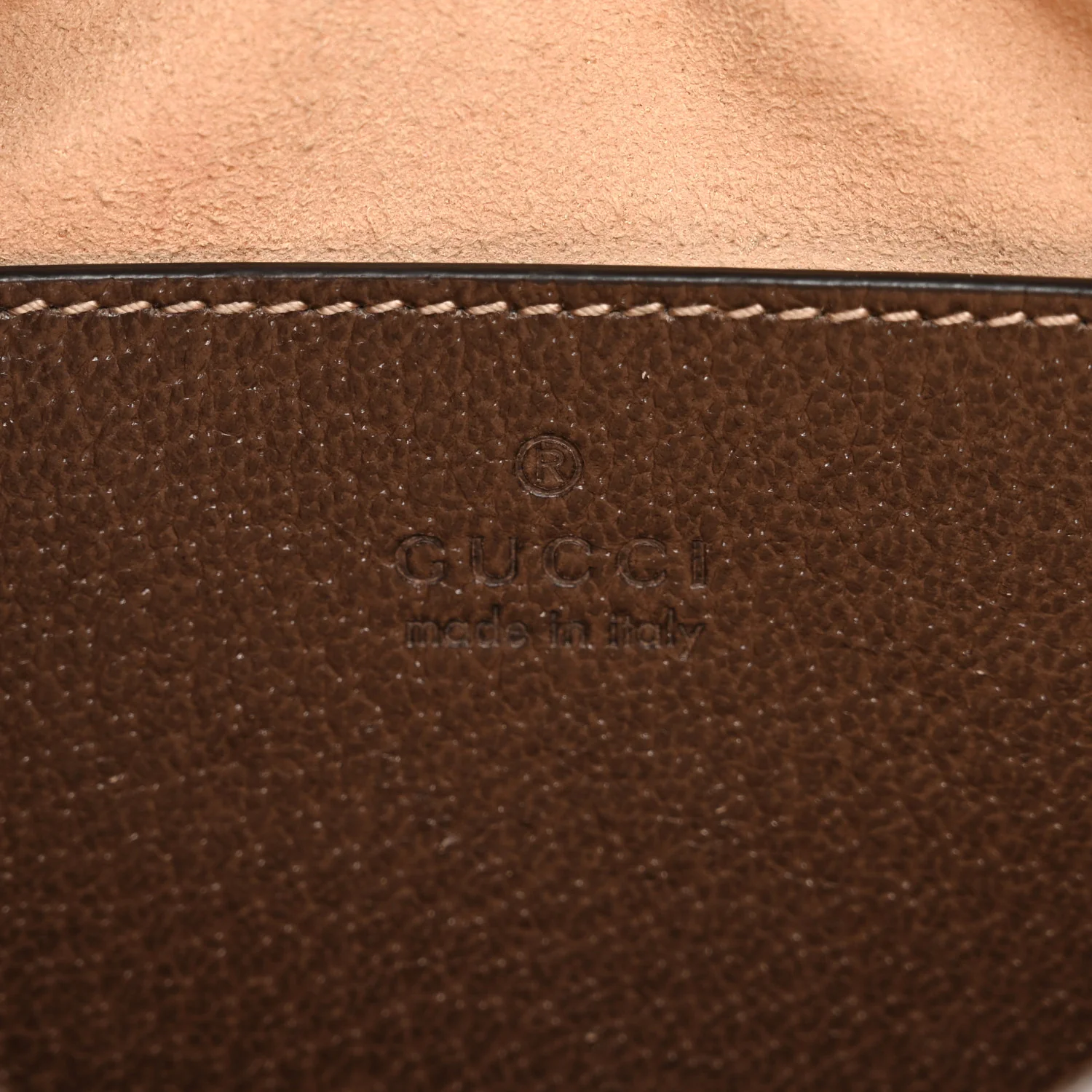 GG Supreme Monogram Web Mini Ophidia Shoulder Bag Brown - Image 6