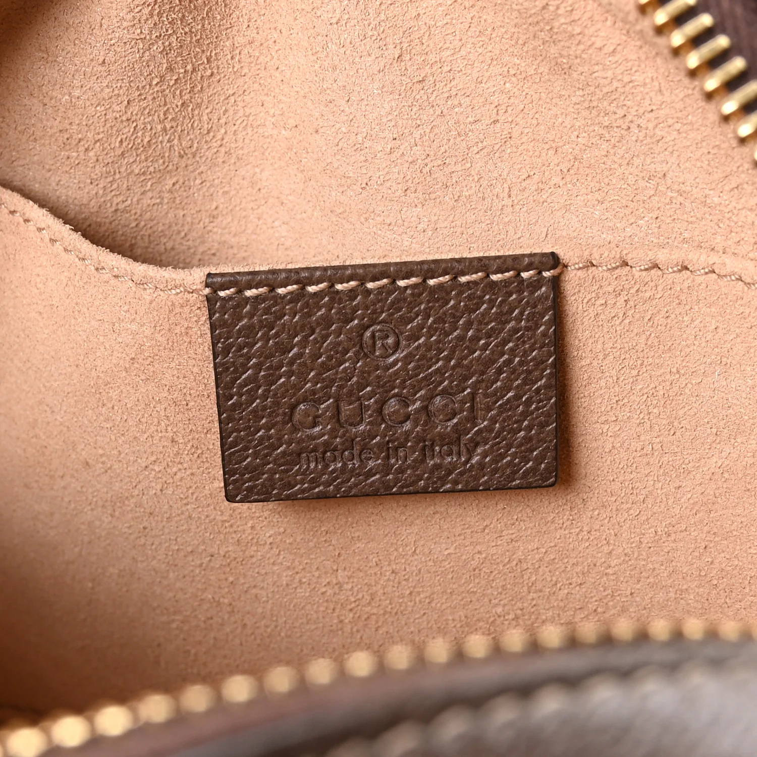 GG Supreme Monogram Web Mini Ophidia Shoulder Bag Brown - Image 6