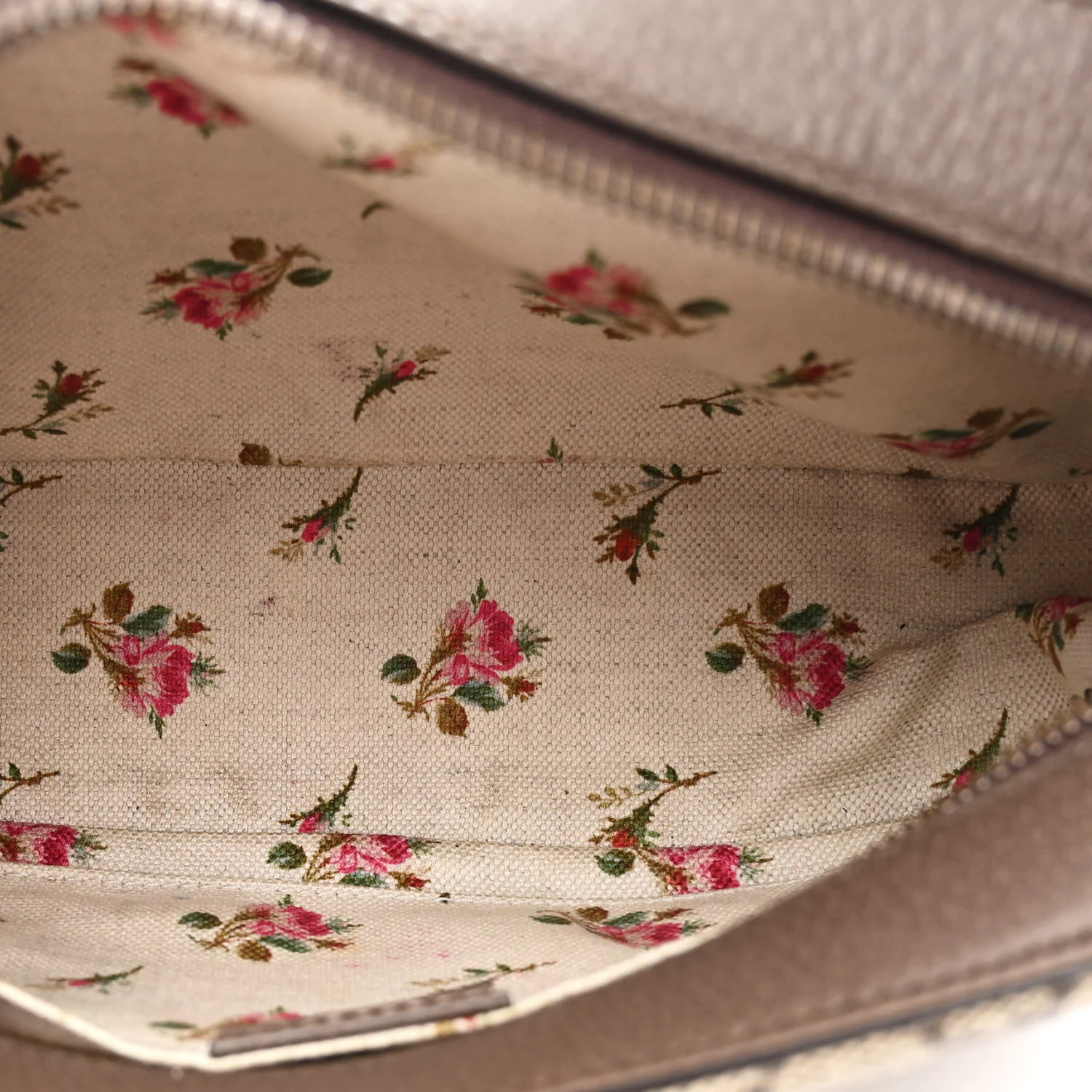 GG Supreme Monogram Web Neo Vintage Shoulder Bag Beige New Acero Crop - Image 5