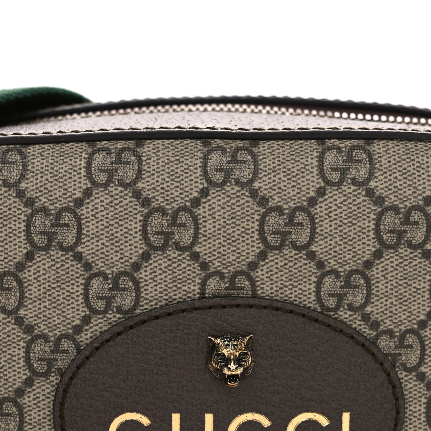GG Supreme Monogram Web Neo Vintage Shoulder Bag Beige New Acero Crop - Image 8