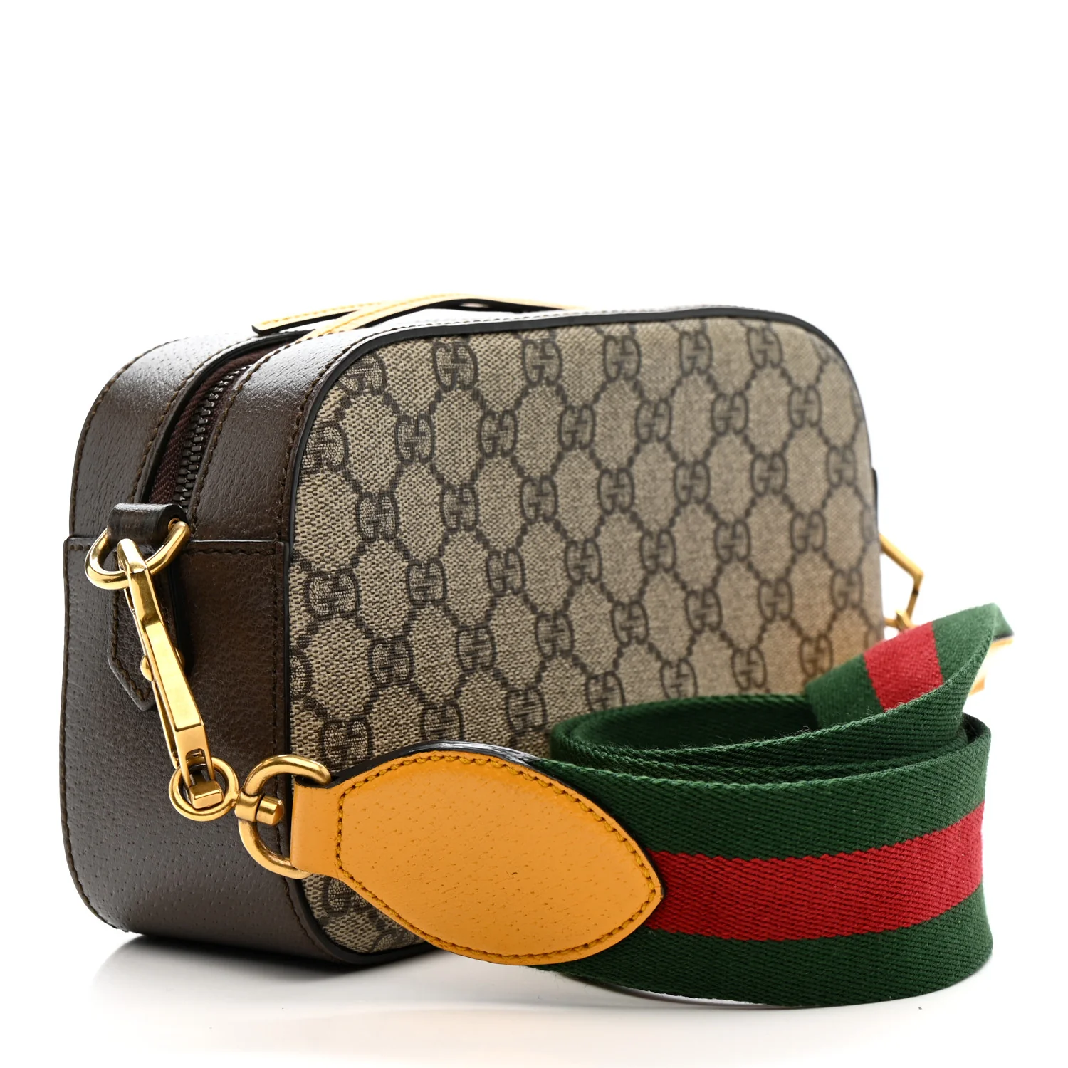 GG Supreme Monogram Web Neo Vintage Shoulder Bag Beige New Acero Crop - Image 3