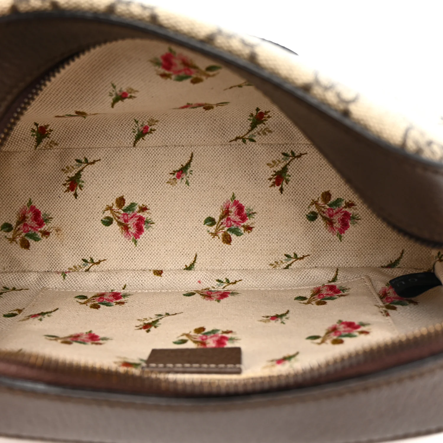 GG Supreme Monogram Web Neo Vintage Shoulder Bag Beige New Acero Crop - Image 5