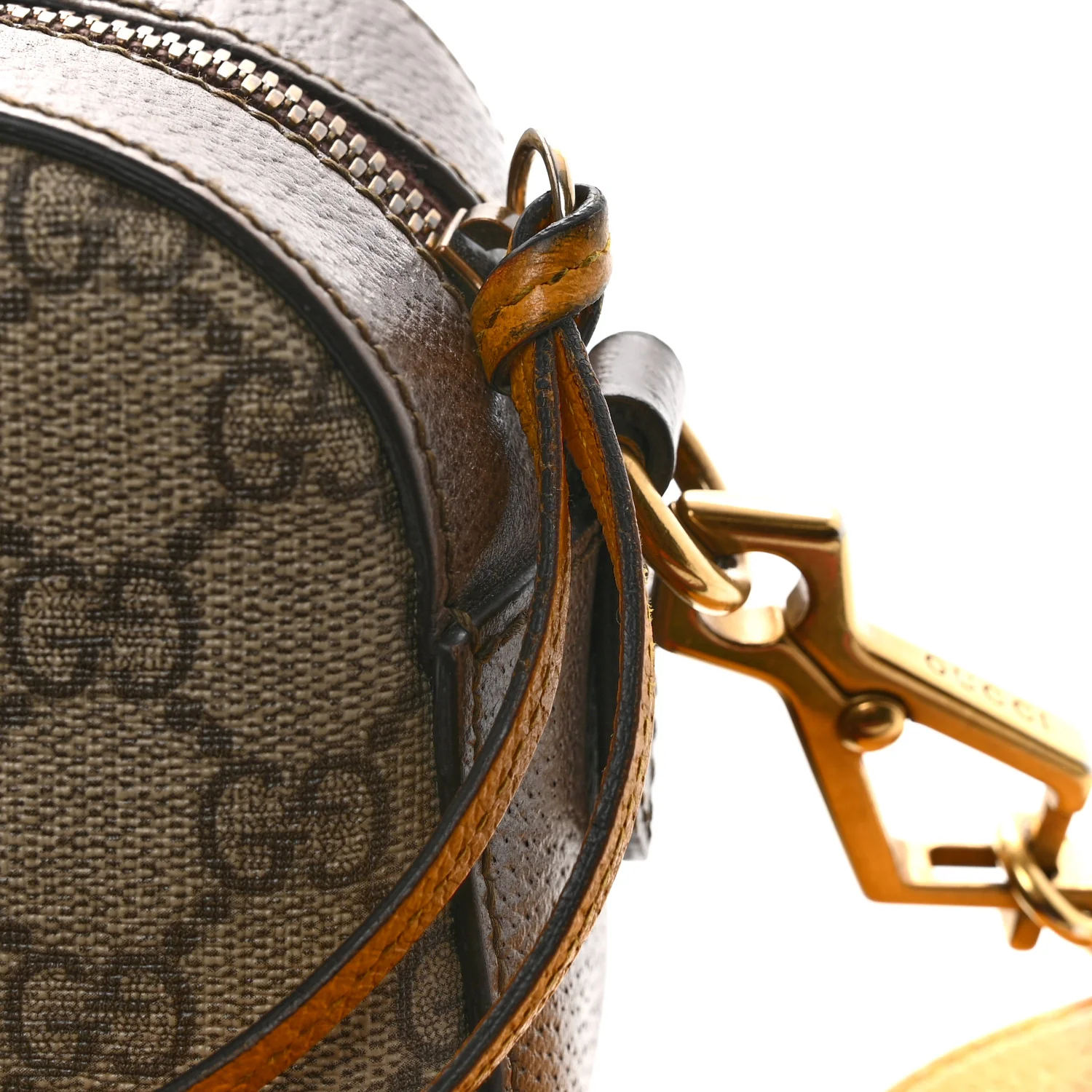 GG Supreme Monogram Web Neo Vintage Shoulder Bag Beige New Acero Crop - Image 12