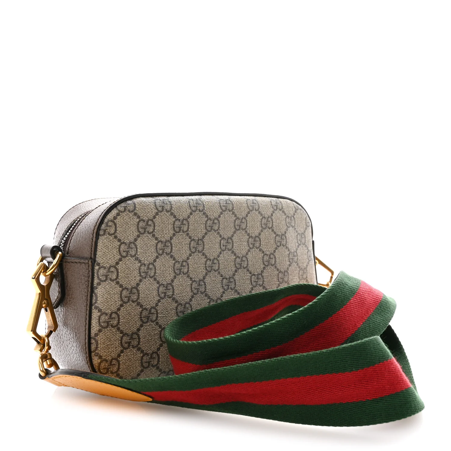 GG Supreme Monogram Web Neo Vintage Shoulder Bag Beige New Acero Crop - Image 3