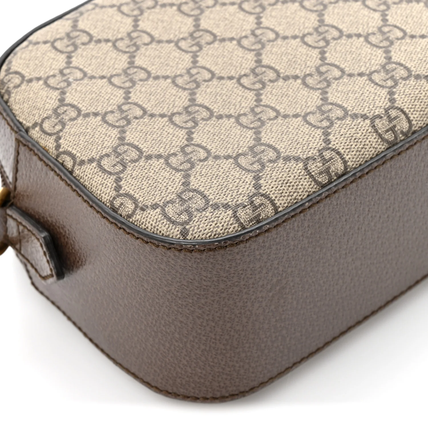 GG Supreme Monogram Web Neo Vintage Shoulder Bag Beige New Acero Crop - Image 12