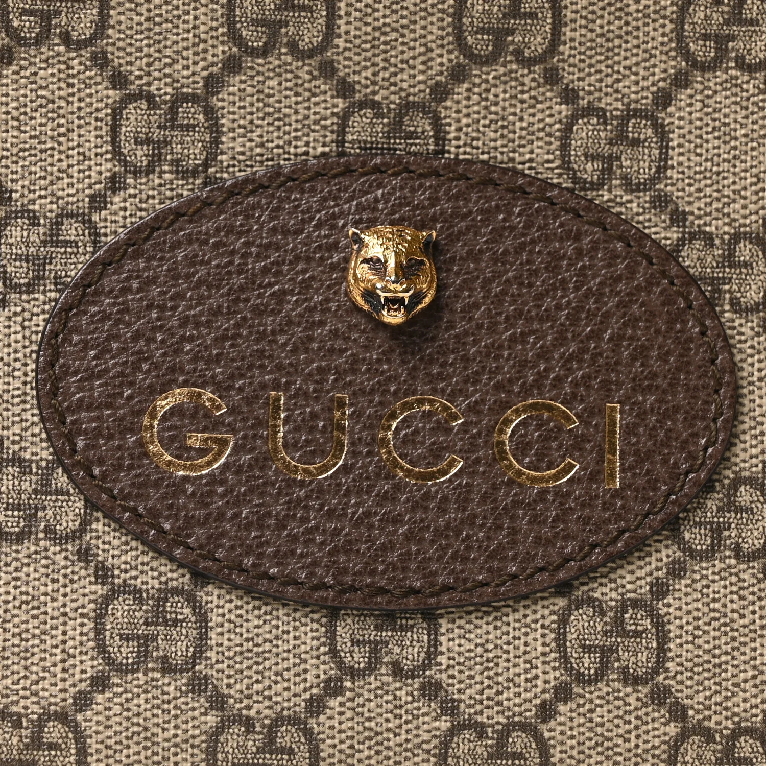 GG Supreme Monogram Web Neo Vintage Shoulder Bag Beige New Acero Crop - Image 8