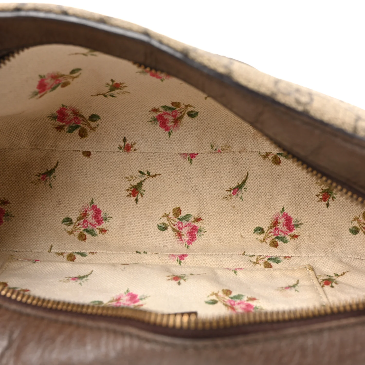 GG Supreme Monogram Web Neo Vintage Shoulder Bag Beige New Acero Crop - Image 5