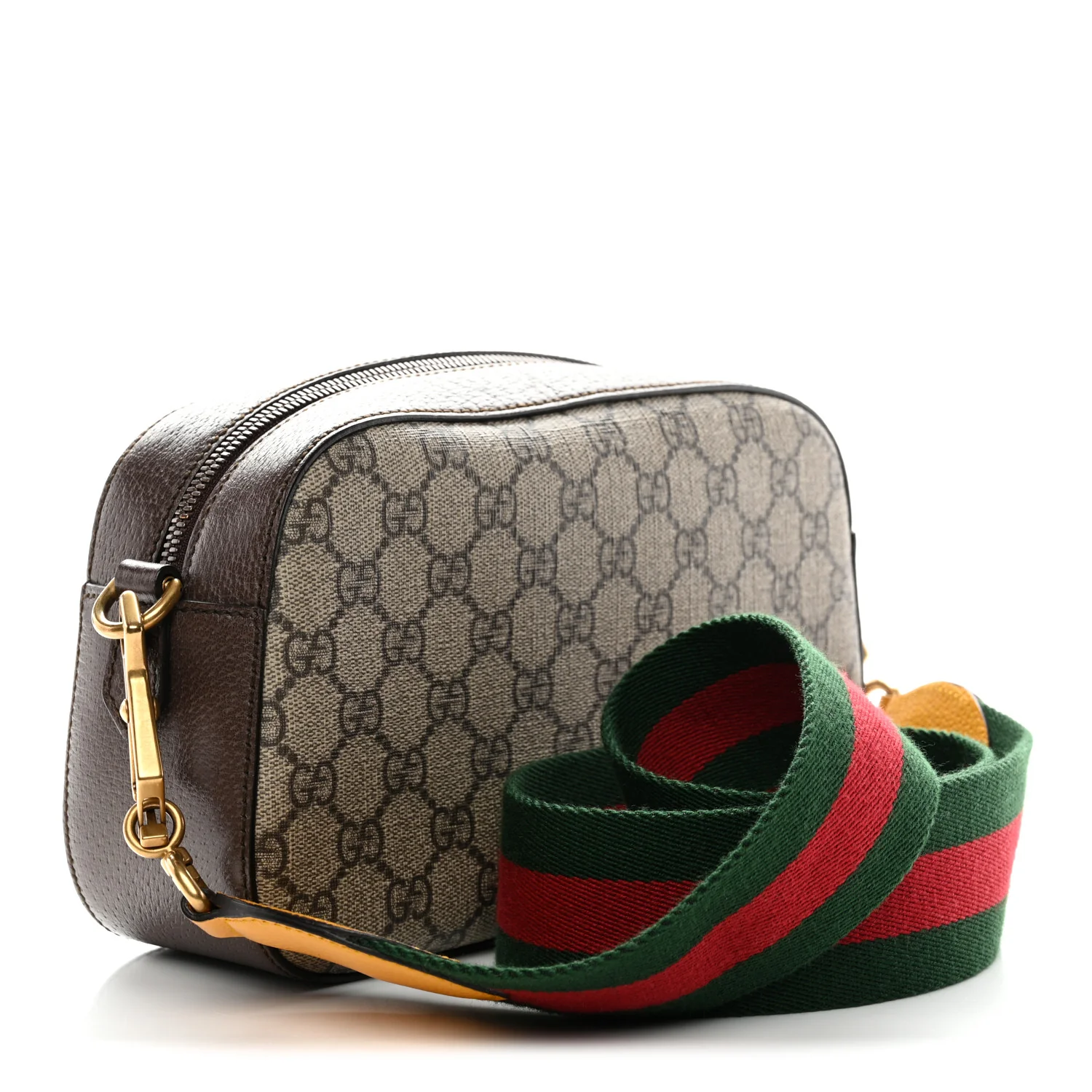 GG Supreme Monogram Web Neo Vintage Shoulder Bag Beige New Acero Crop - Image 5