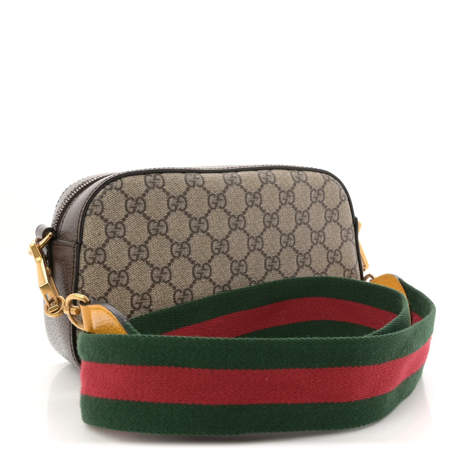 GG Supreme Monogram Web Neo Vintage Shoulder Bag Beige New Acero Crop - Image 3