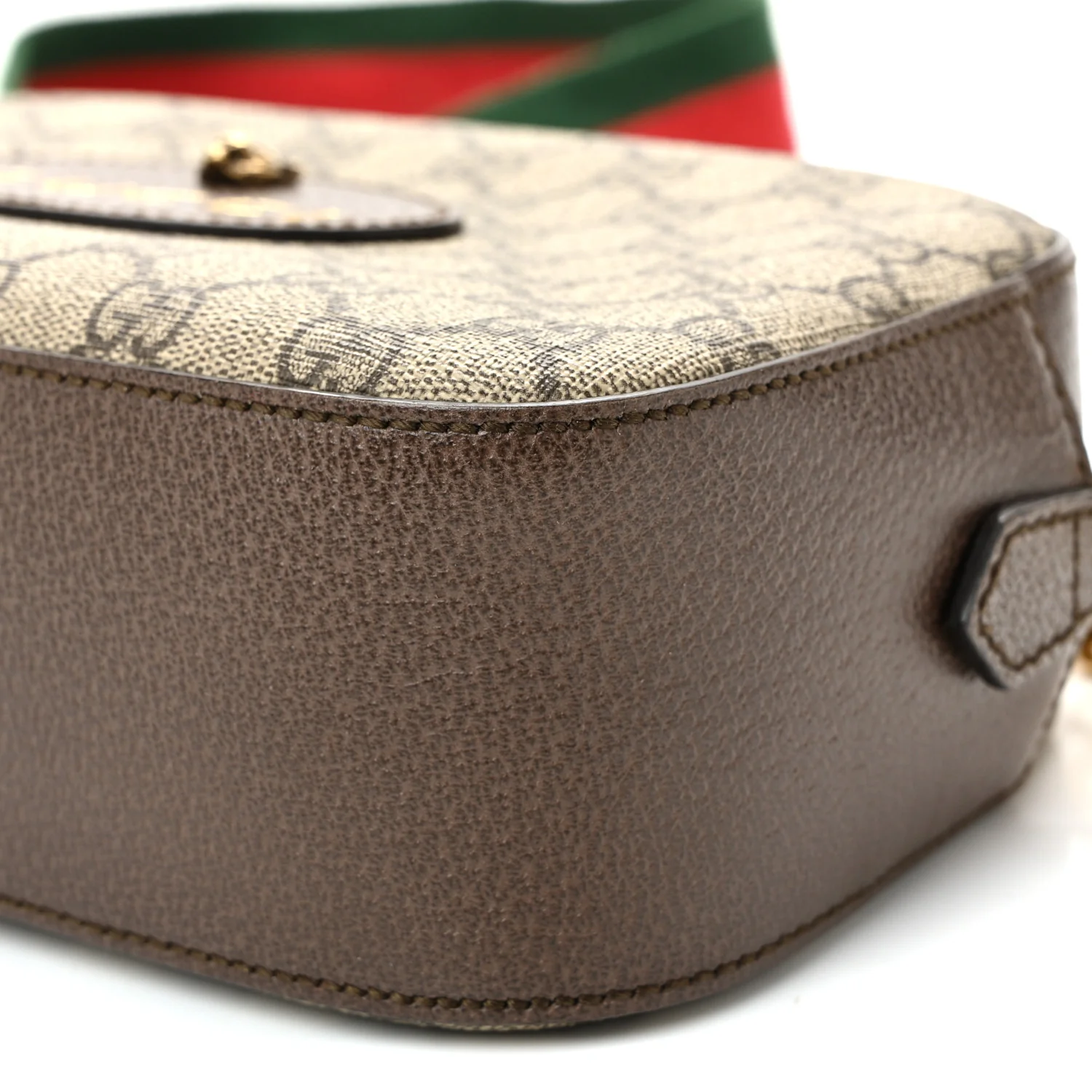 GG Supreme Monogram Web Neo Vintage Shoulder Bag Beige New Acero Crop - Image 10
