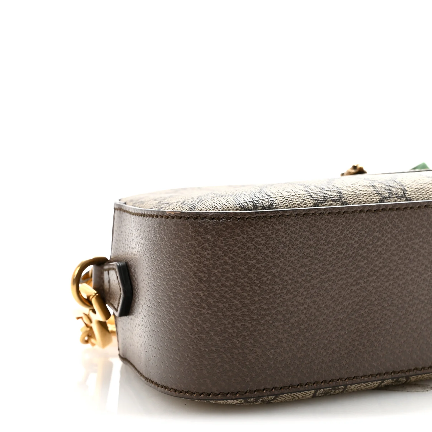 GG Supreme Monogram Web Neo Vintage Shoulder Bag Beige New Acero Crop - Image 10