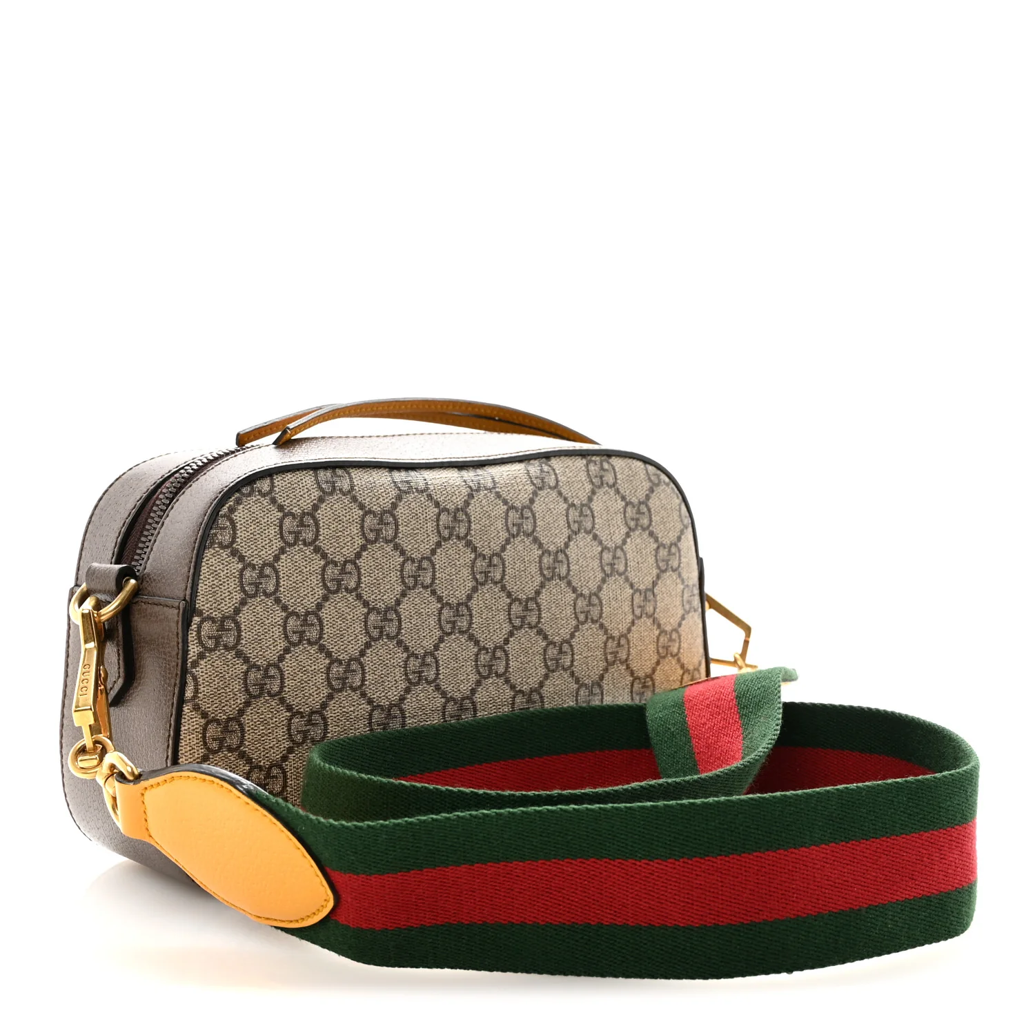 GG Supreme Monogram Web Neo Vintage Shoulder Bag Beige New Acero Crop - Image 3