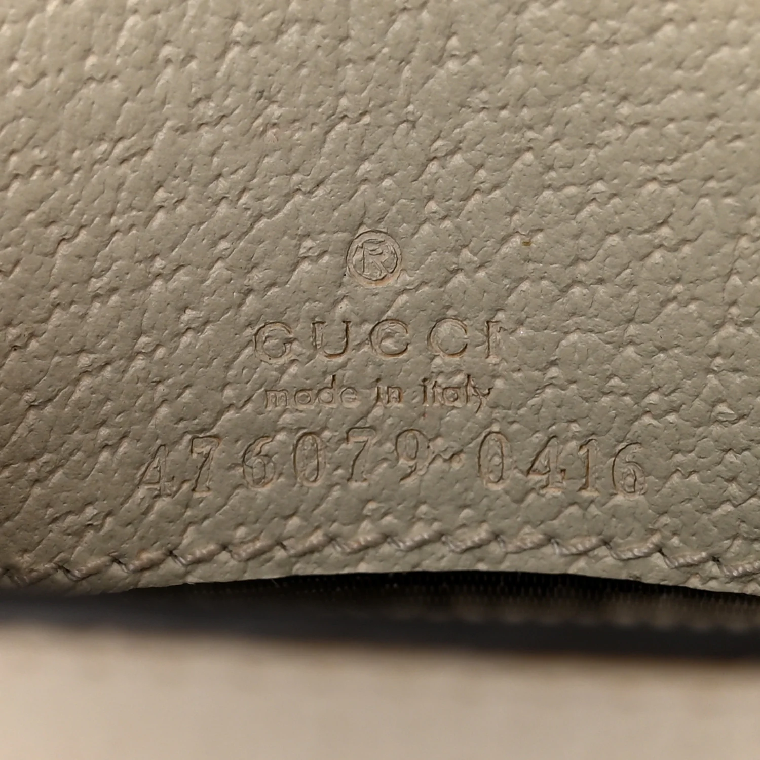 GG Supreme Monogram Web Queen Margaret Chain Wallet White - Image 6