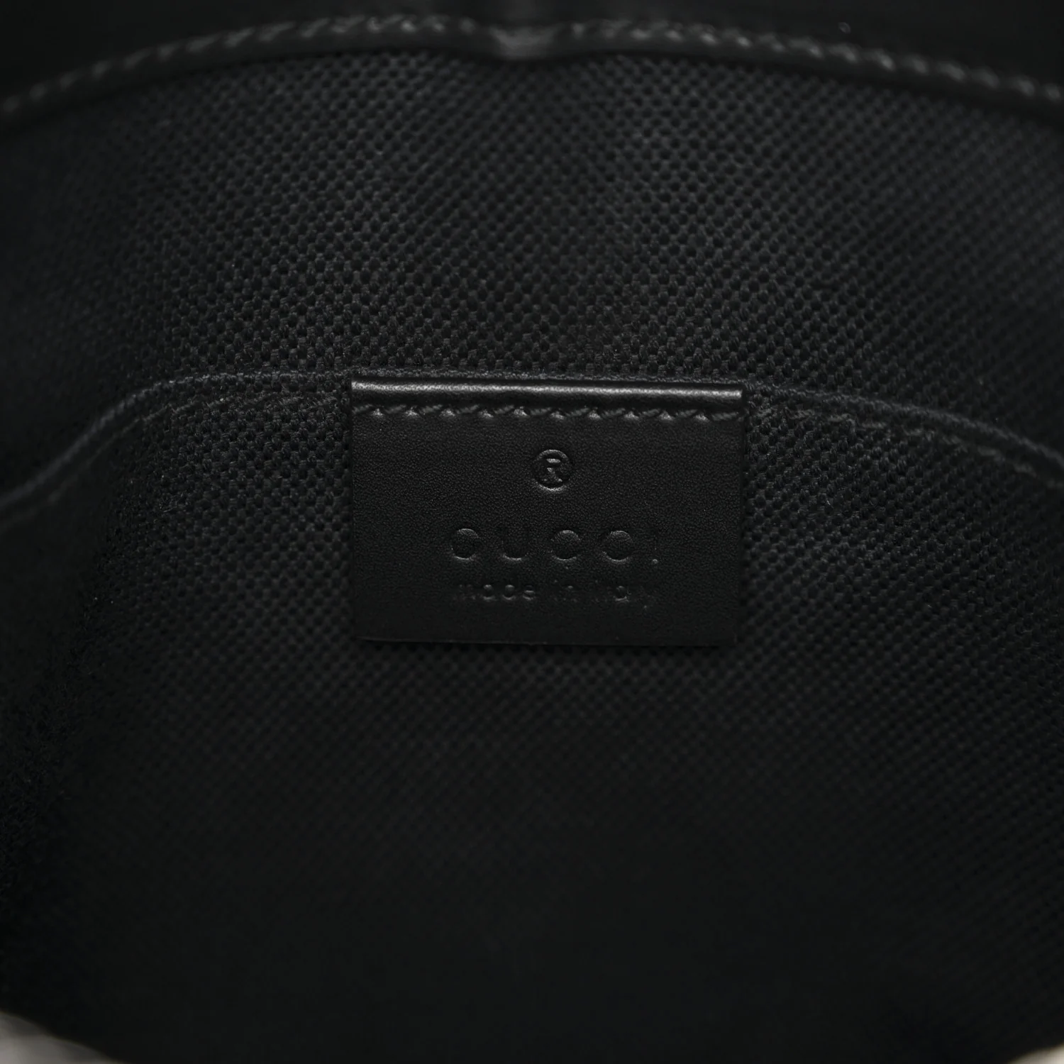 GG Supreme Monogram Web Small Flat Messenger Bag Black Grey - Image 6