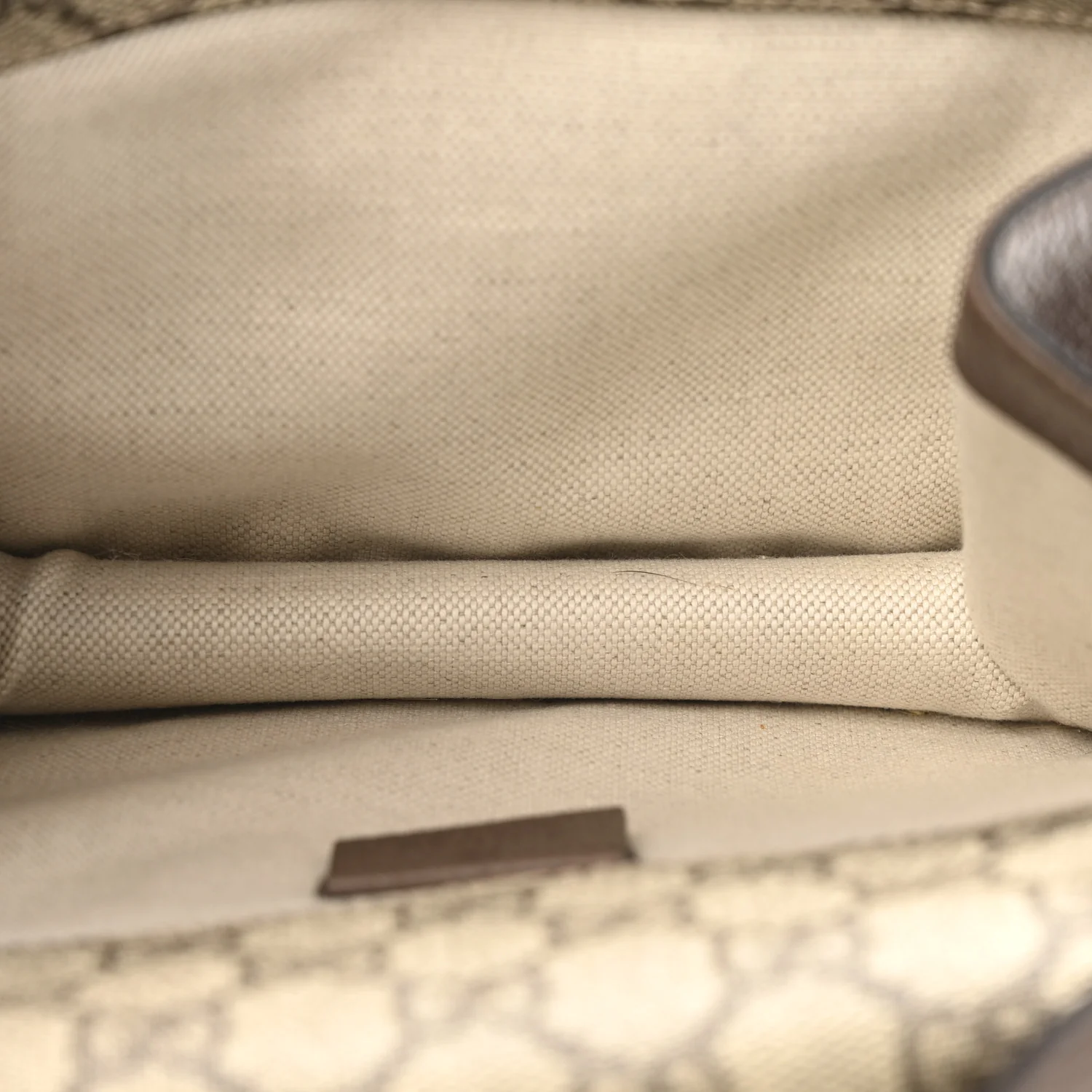 GG Supreme Monogram Web Small Neo Vintage Double Flap Messenger Bag Beige New Acero - Image 5
