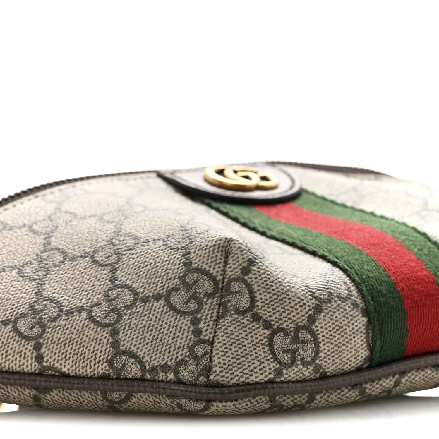 GG Supreme Monogram Web Small Ophidia Belt Bag Beige Ebony New Acero - Image 9