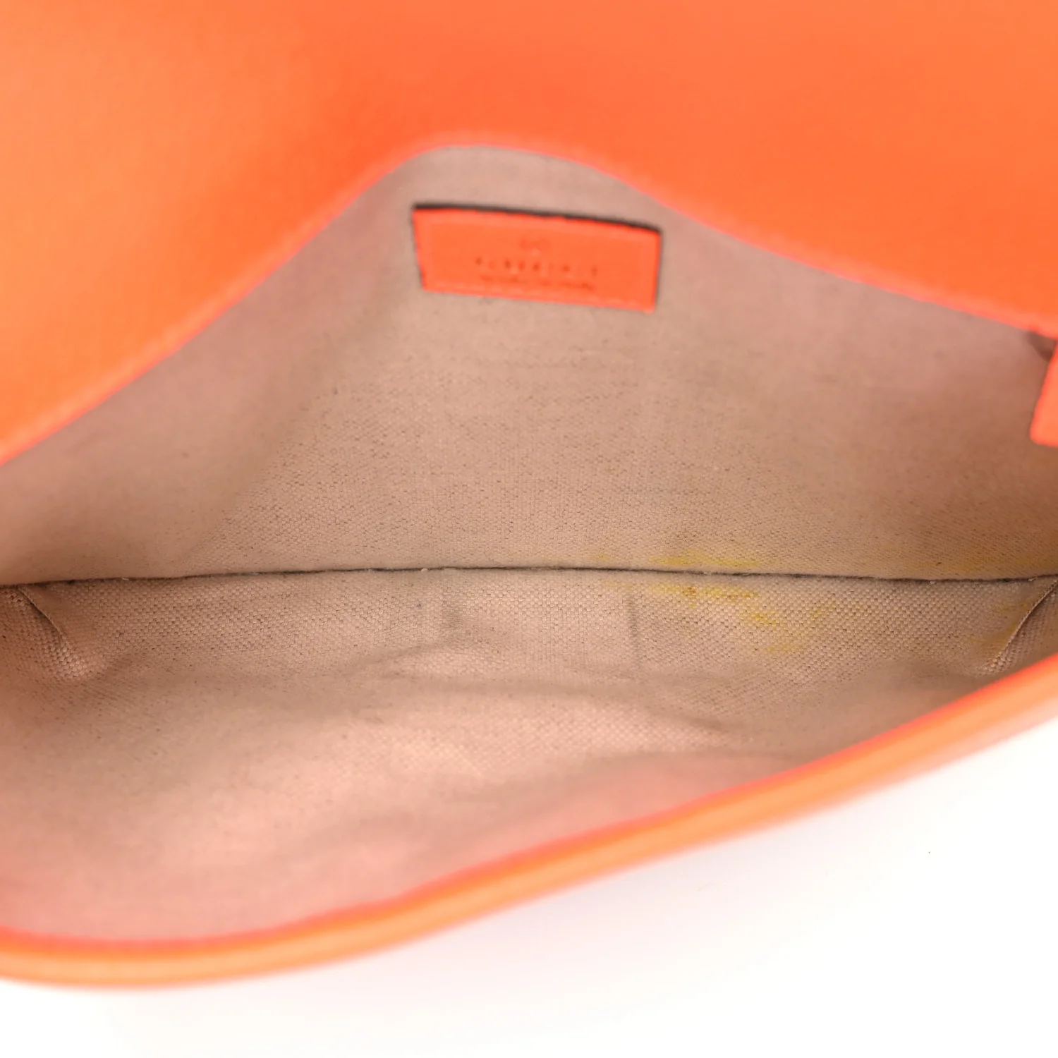 GG Supreme Monogram Web Small Ophidia Belt Bag Beige Ebony Orange Fluo - Image 5