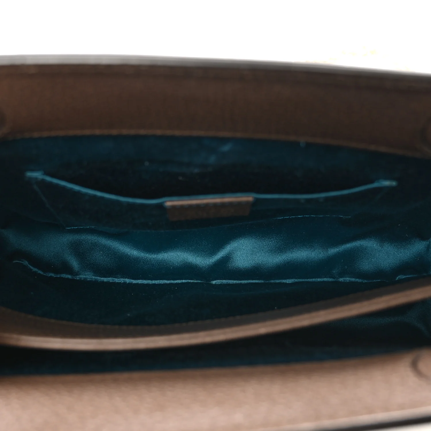 GG Supreme Monogram Web Small Ophidia Chain Shoulder Bag Brown - Image 4