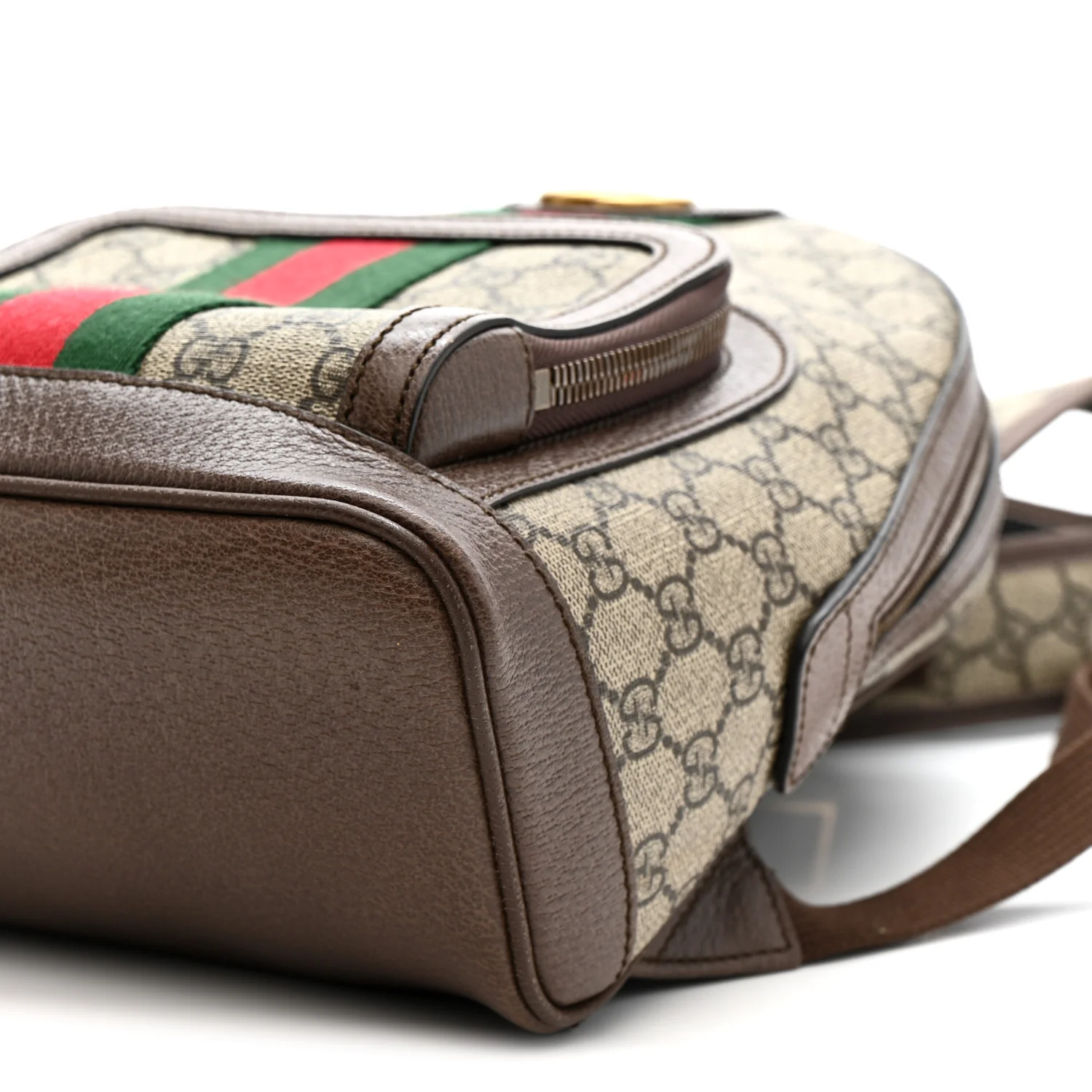 GG Supreme Monogram Web Small Ophidia Day Backpack Beige Ebony New Acero - Image 10