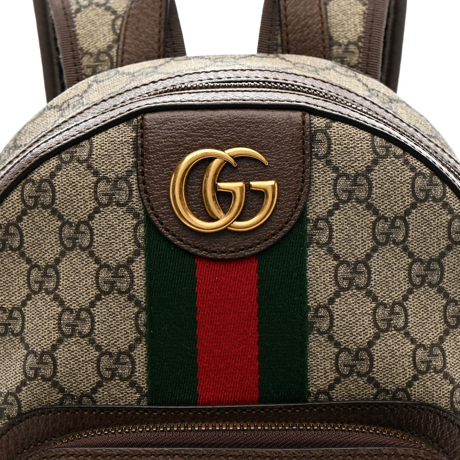 GG Supreme Monogram Web Small Ophidia Day Backpack Beige Ebony New Acero - Image 8